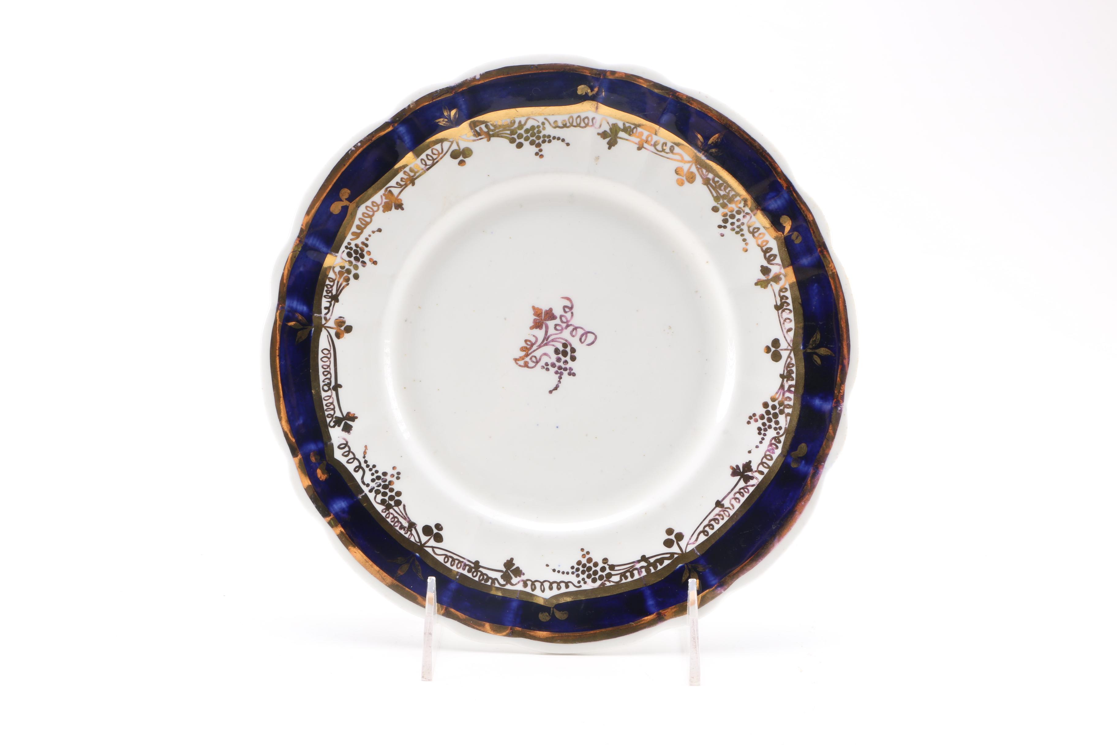 Pair of Antique Porcelain Plates