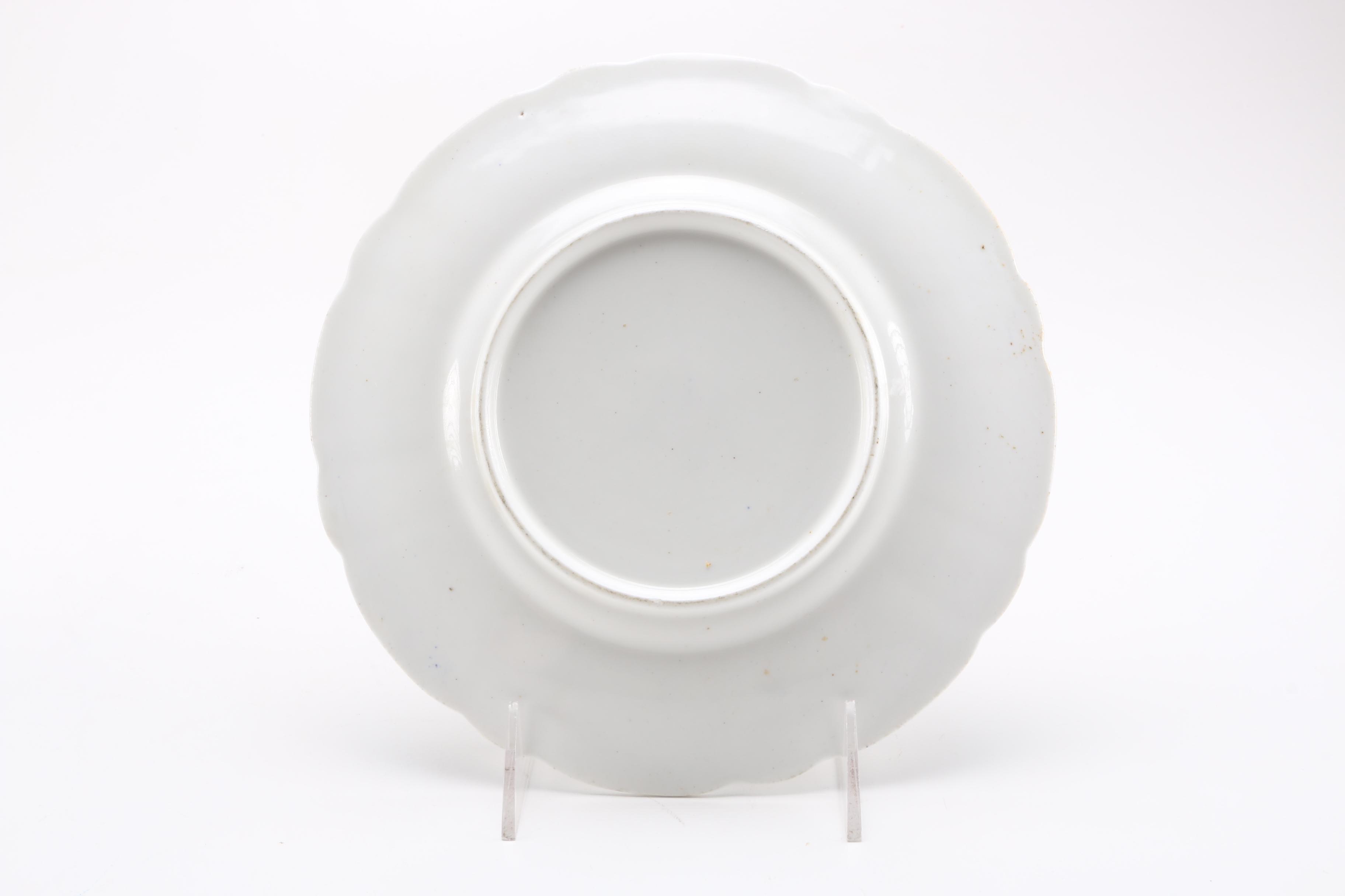 Pair of Antique Porcelain Plates