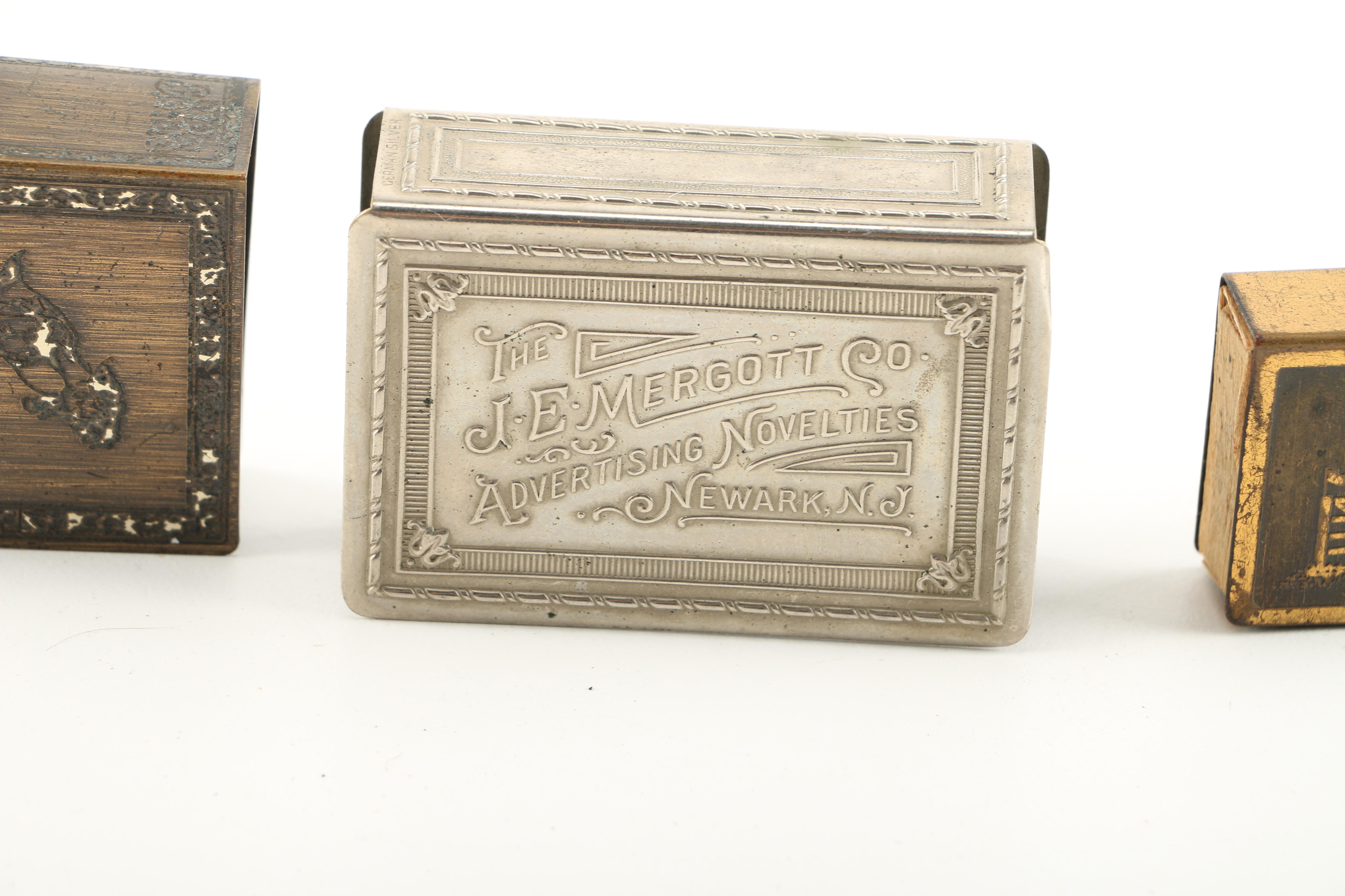 Vintage Matchbox Covers