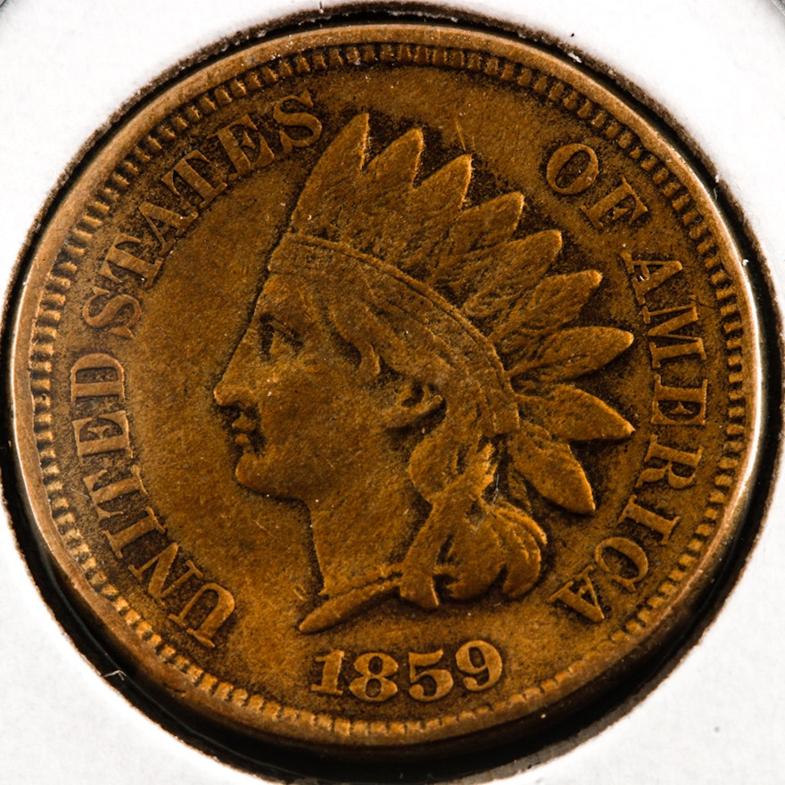 1859 Indian Head Cent