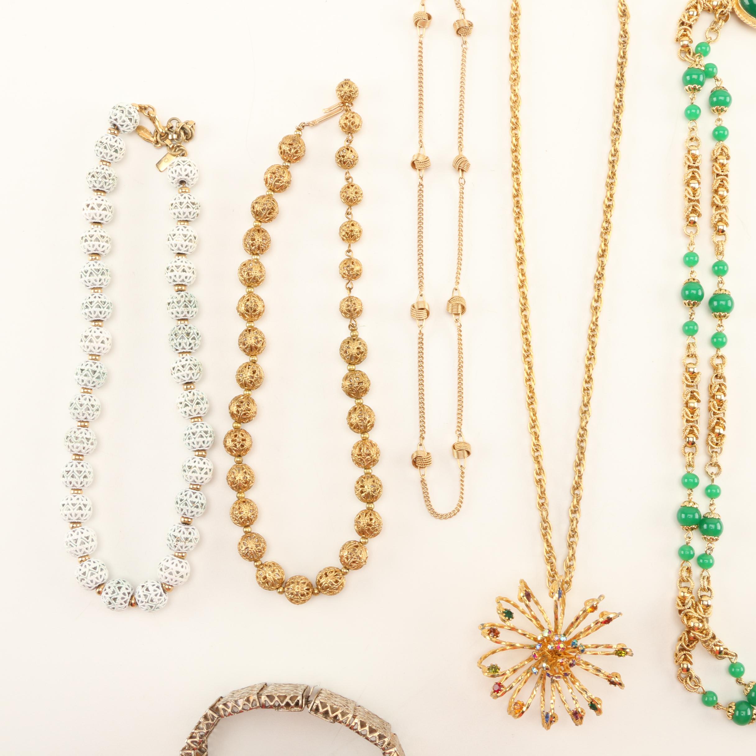 Costume Jewelry Including Monet