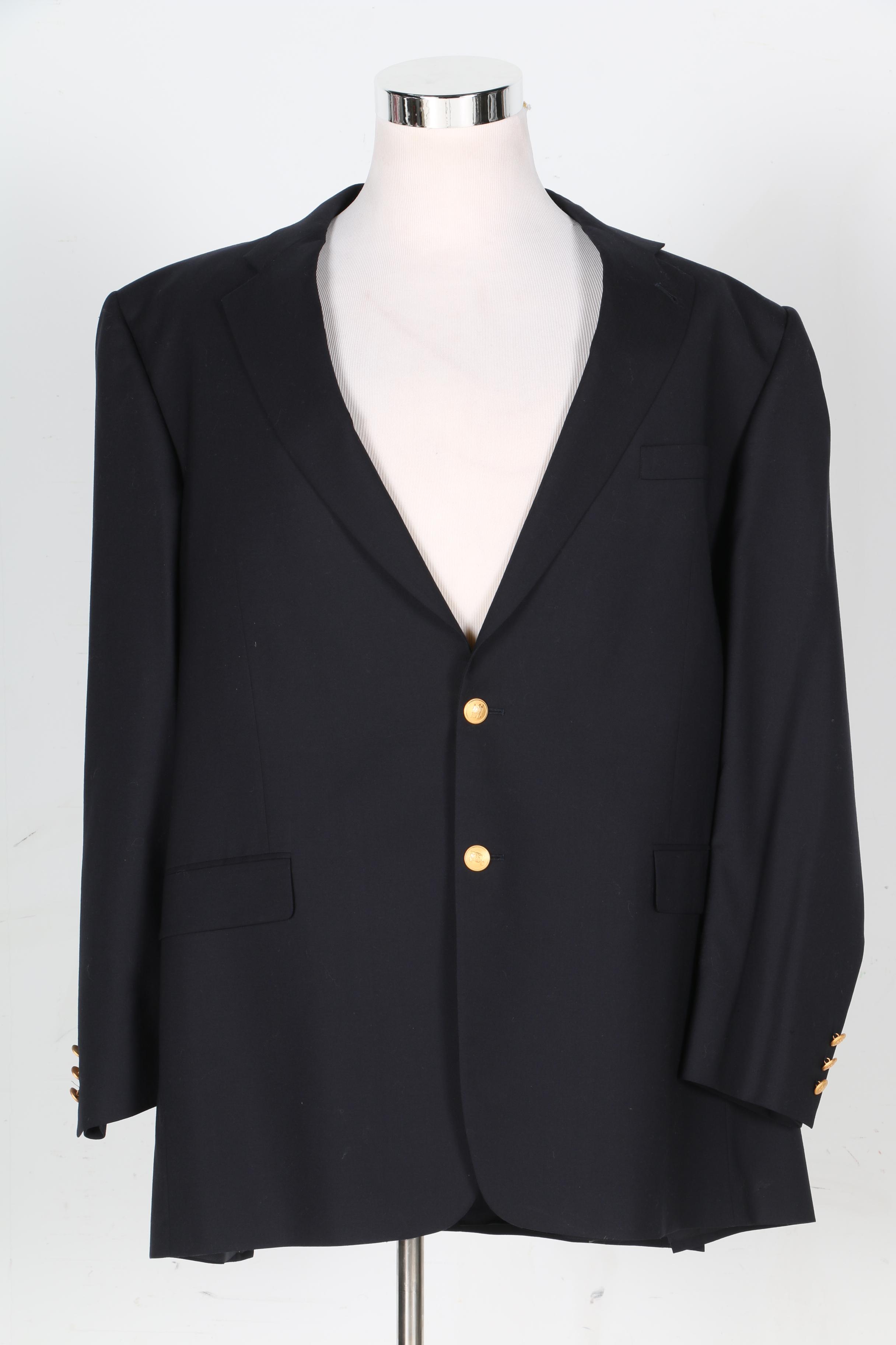 Men's Burberry Suit Jacket