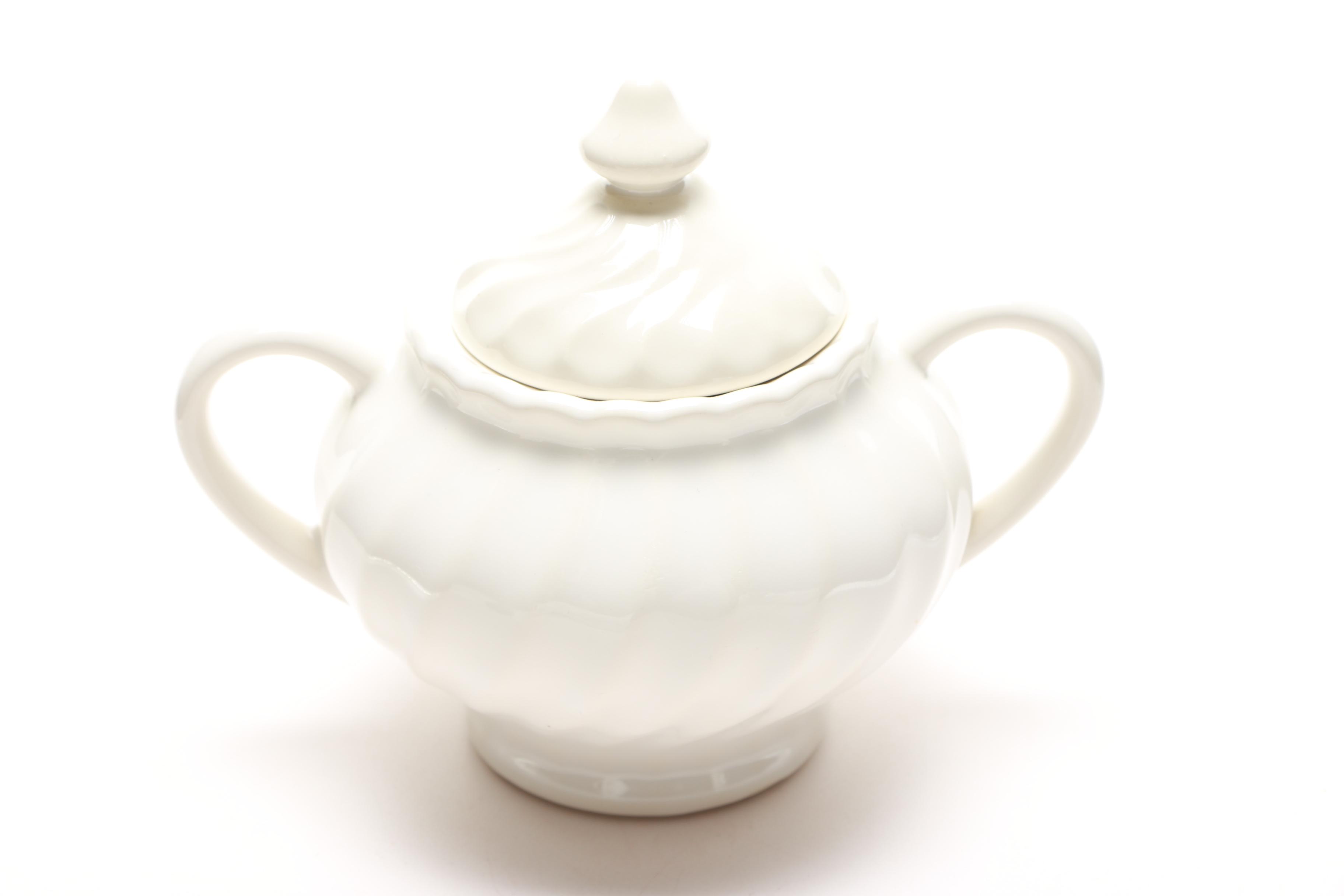 Mikasa Creamer and Additional Porcelain Tableware