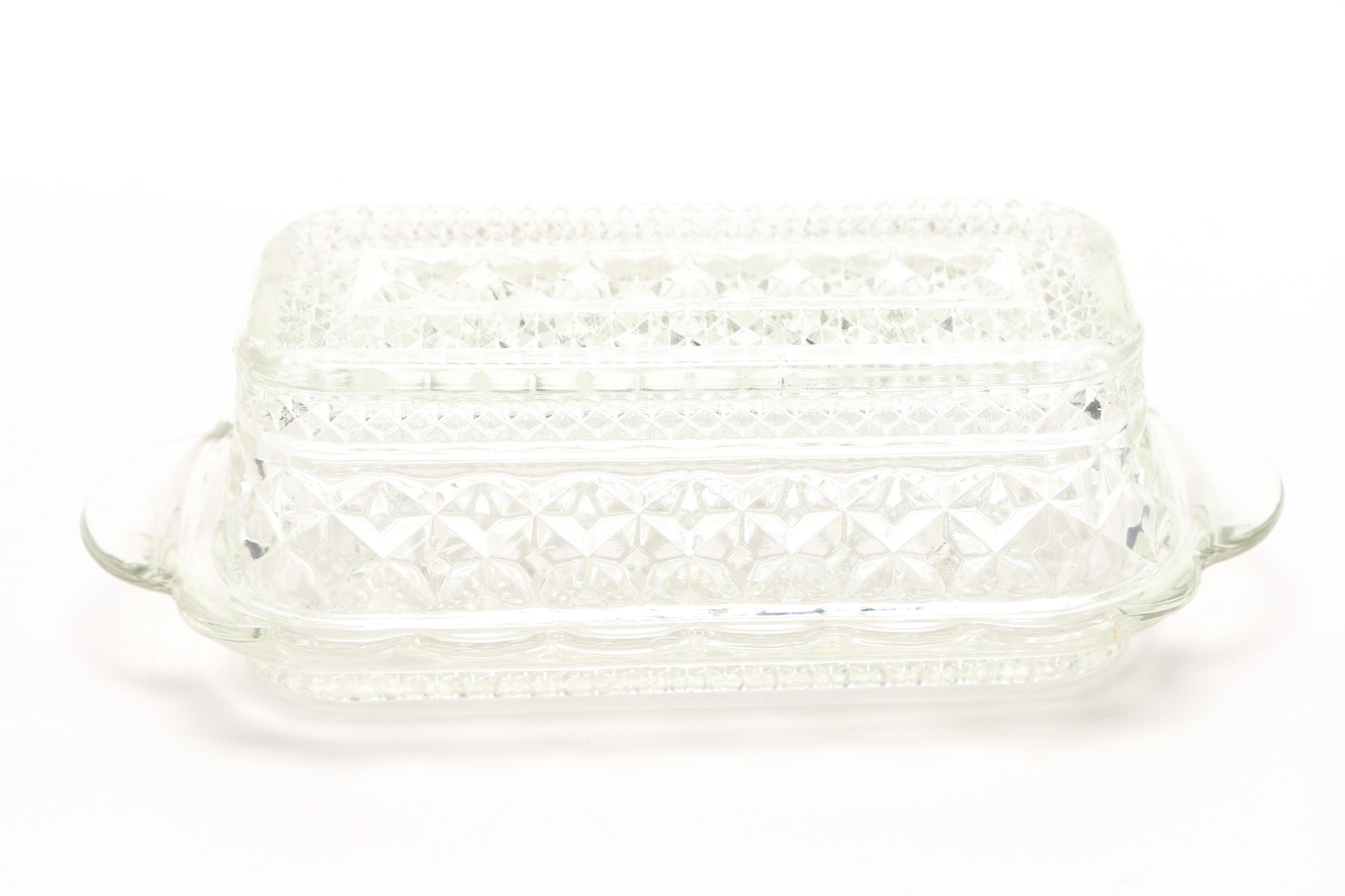 Pressed Glass Tableware