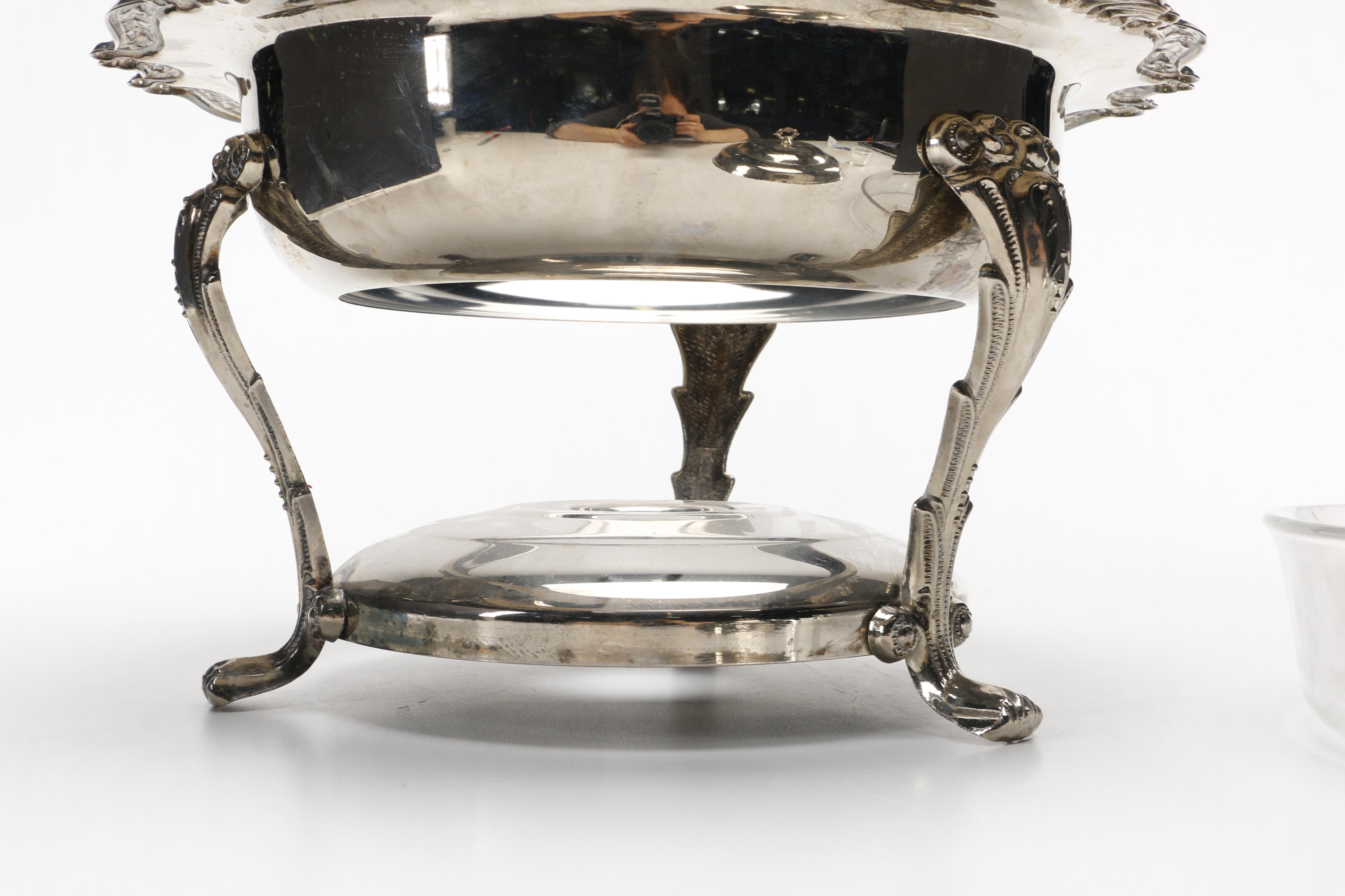 Silver Plate Chafing Dish