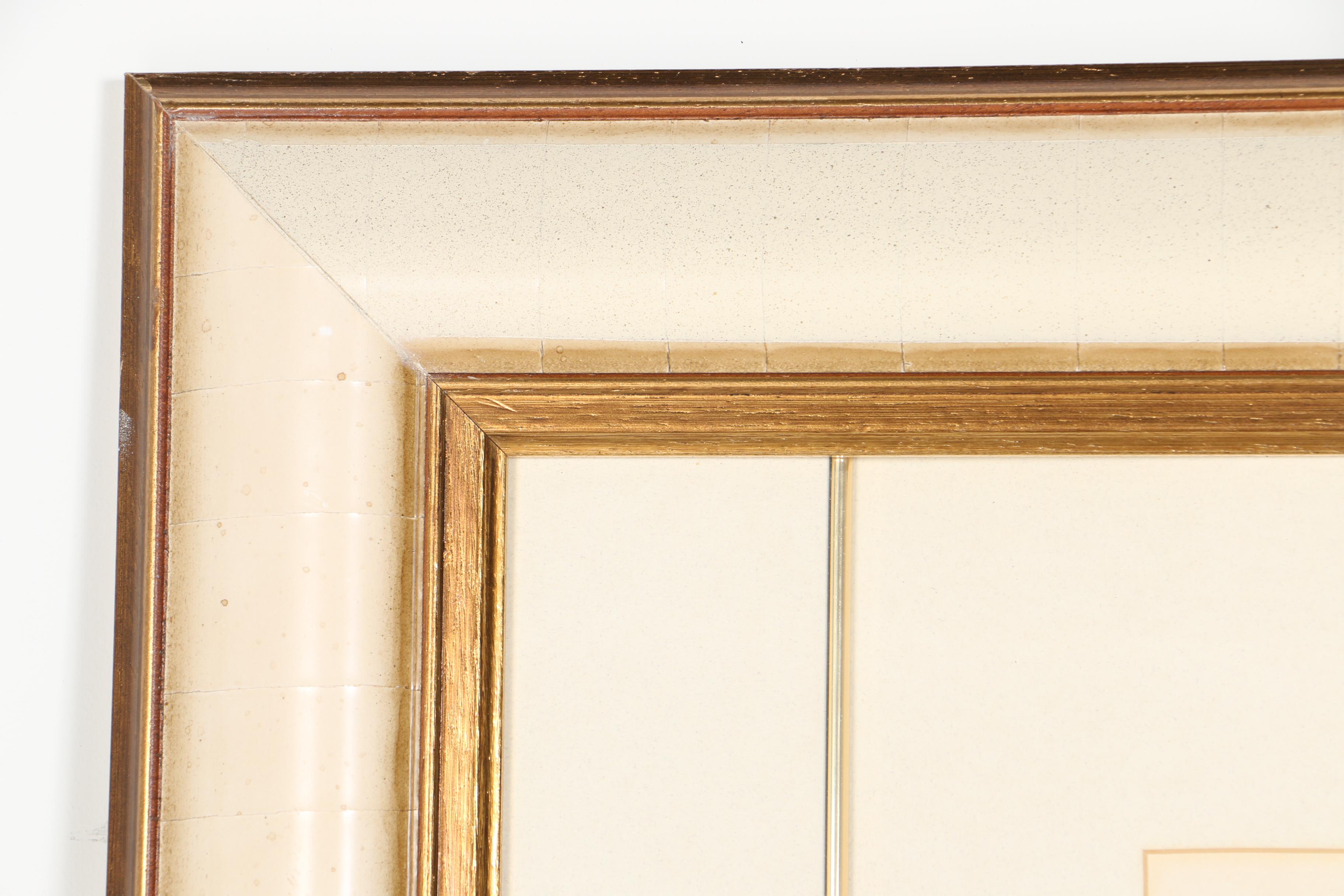 Abstract Mixed Media Painting