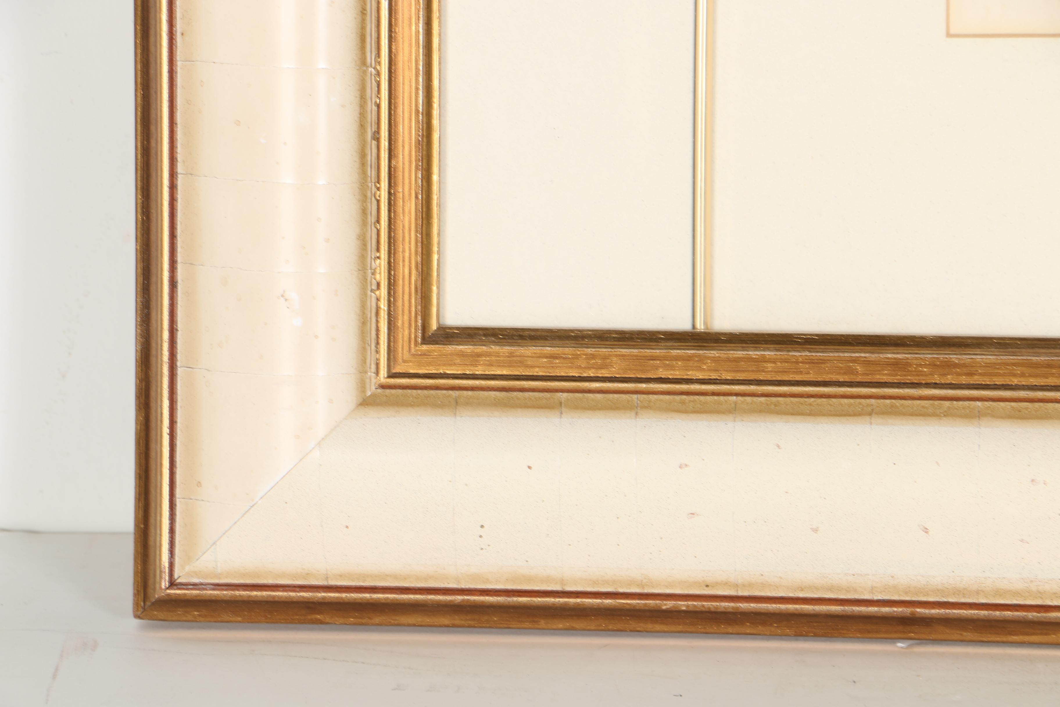 Abstract Mixed Media Painting