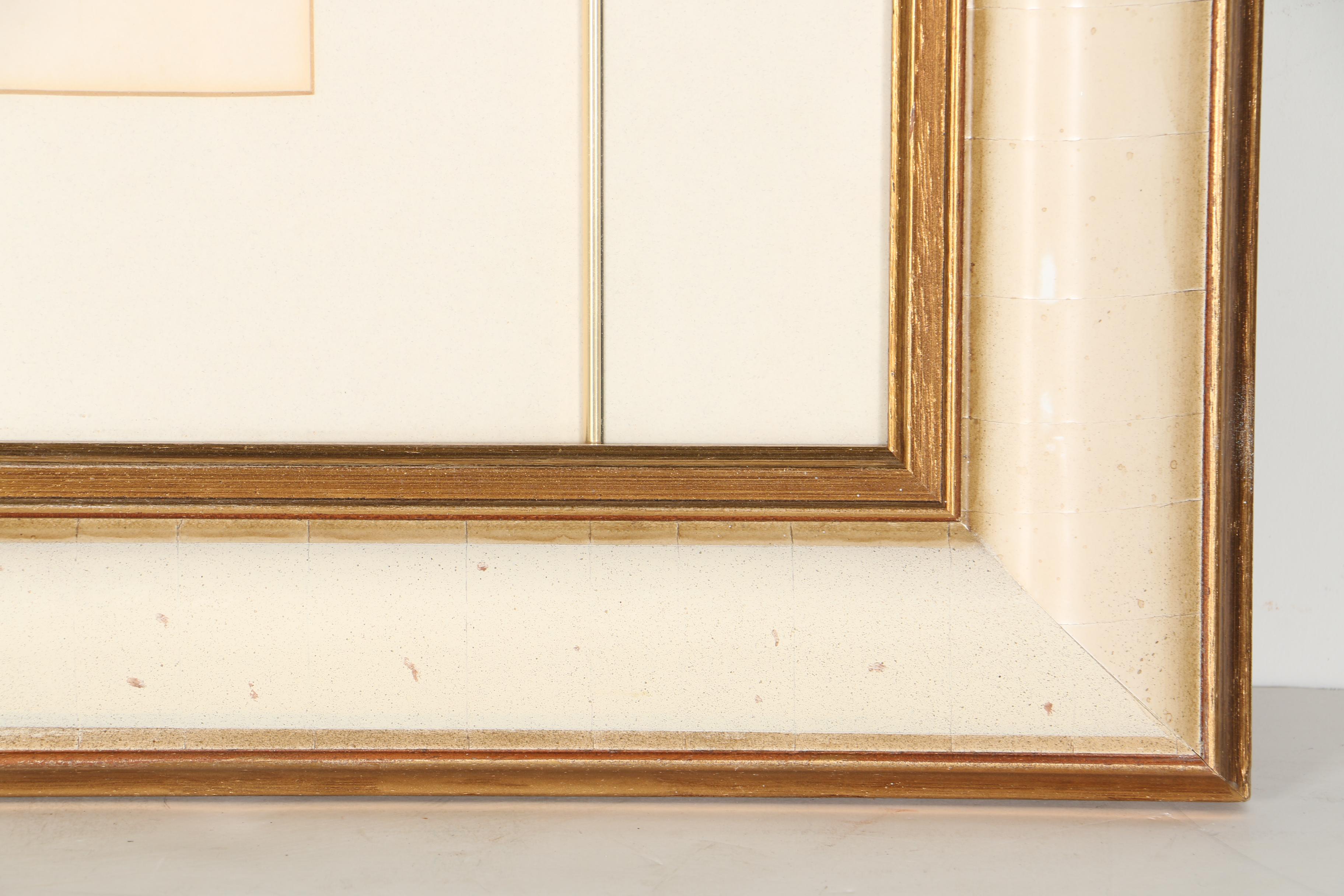 Abstract Mixed Media Painting