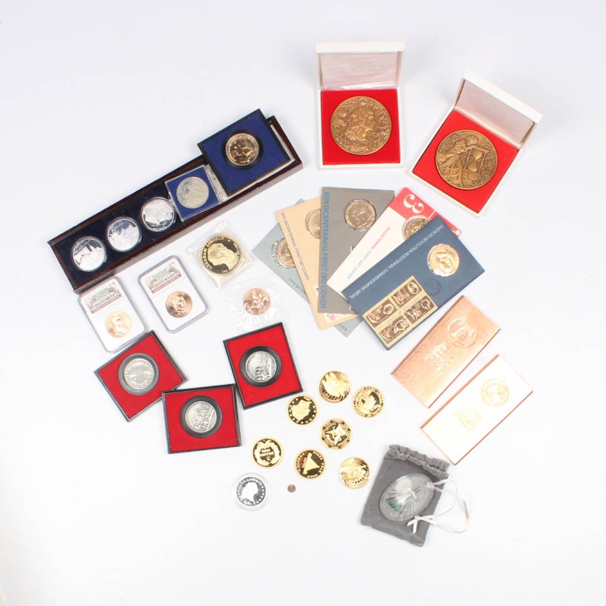 Commemorative Medals, Tokens and Ornaments