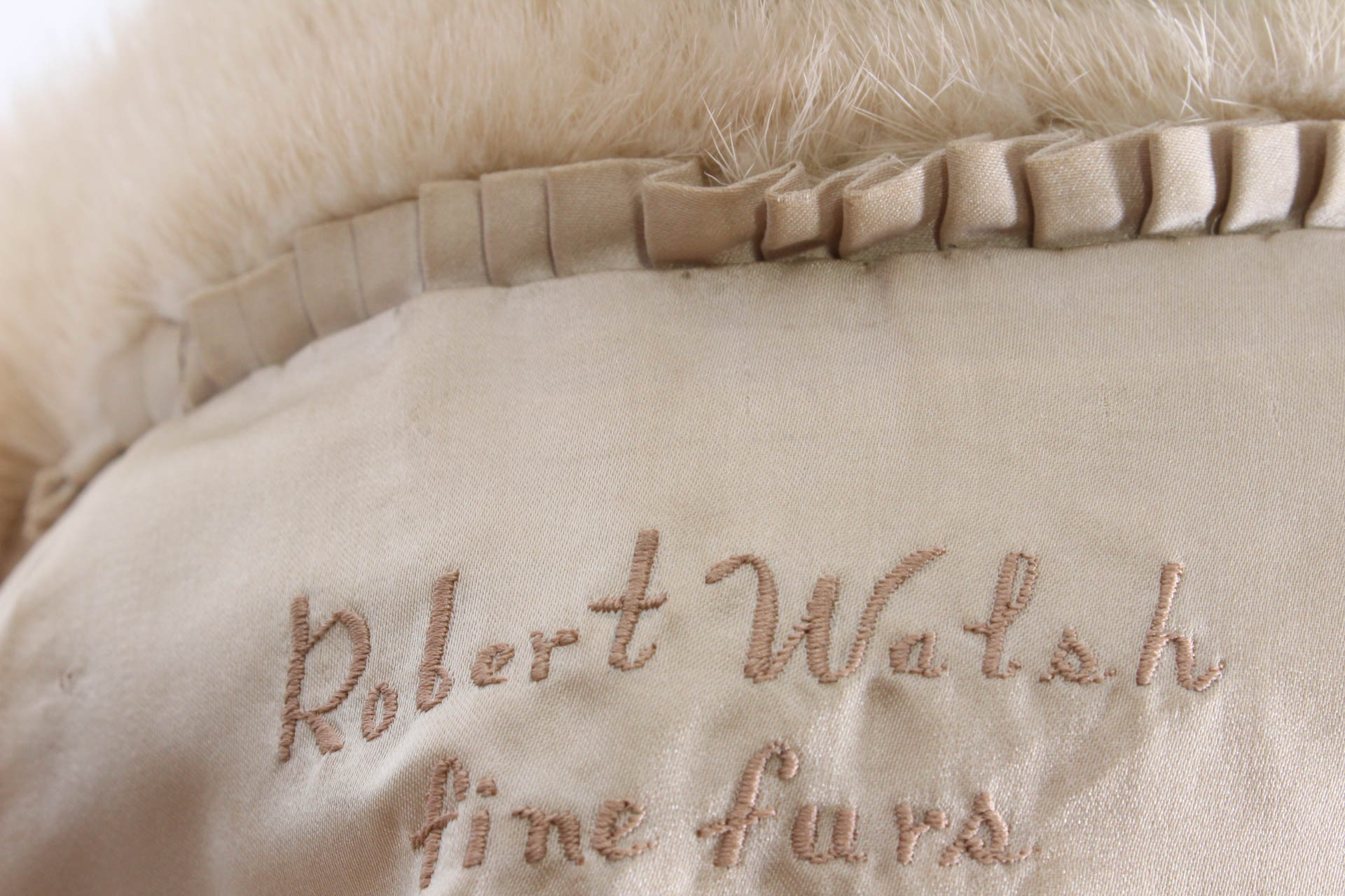 Classic Tourmaline Mink Fur Stroller by Robert Walsh