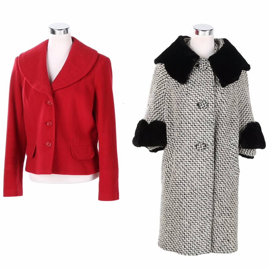 A Pair Of Vintage Wool Coats