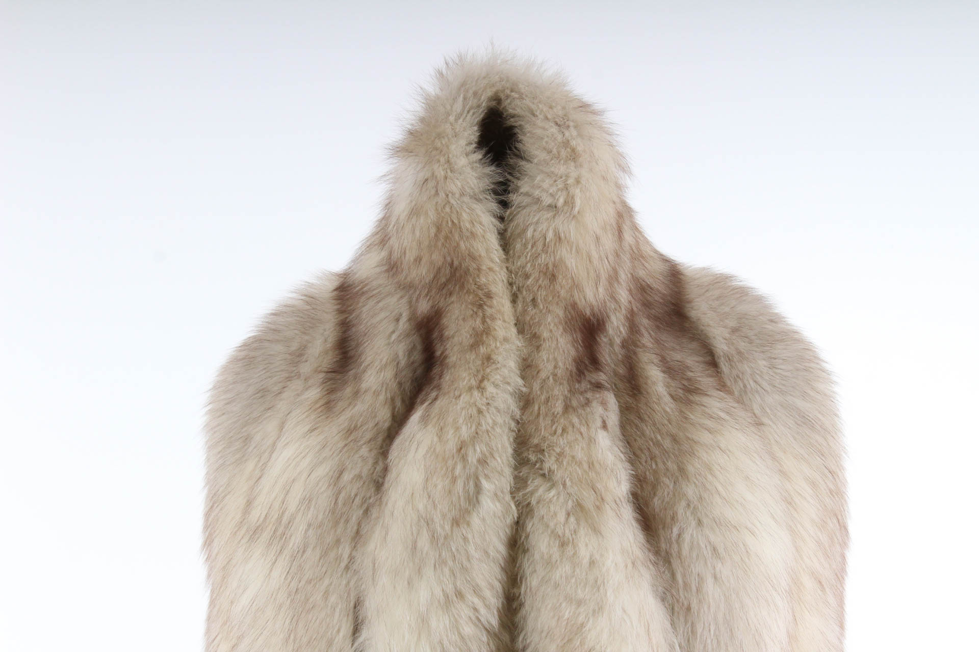 Vintage Scandinavian Blue Fox Fur Stole by Saga