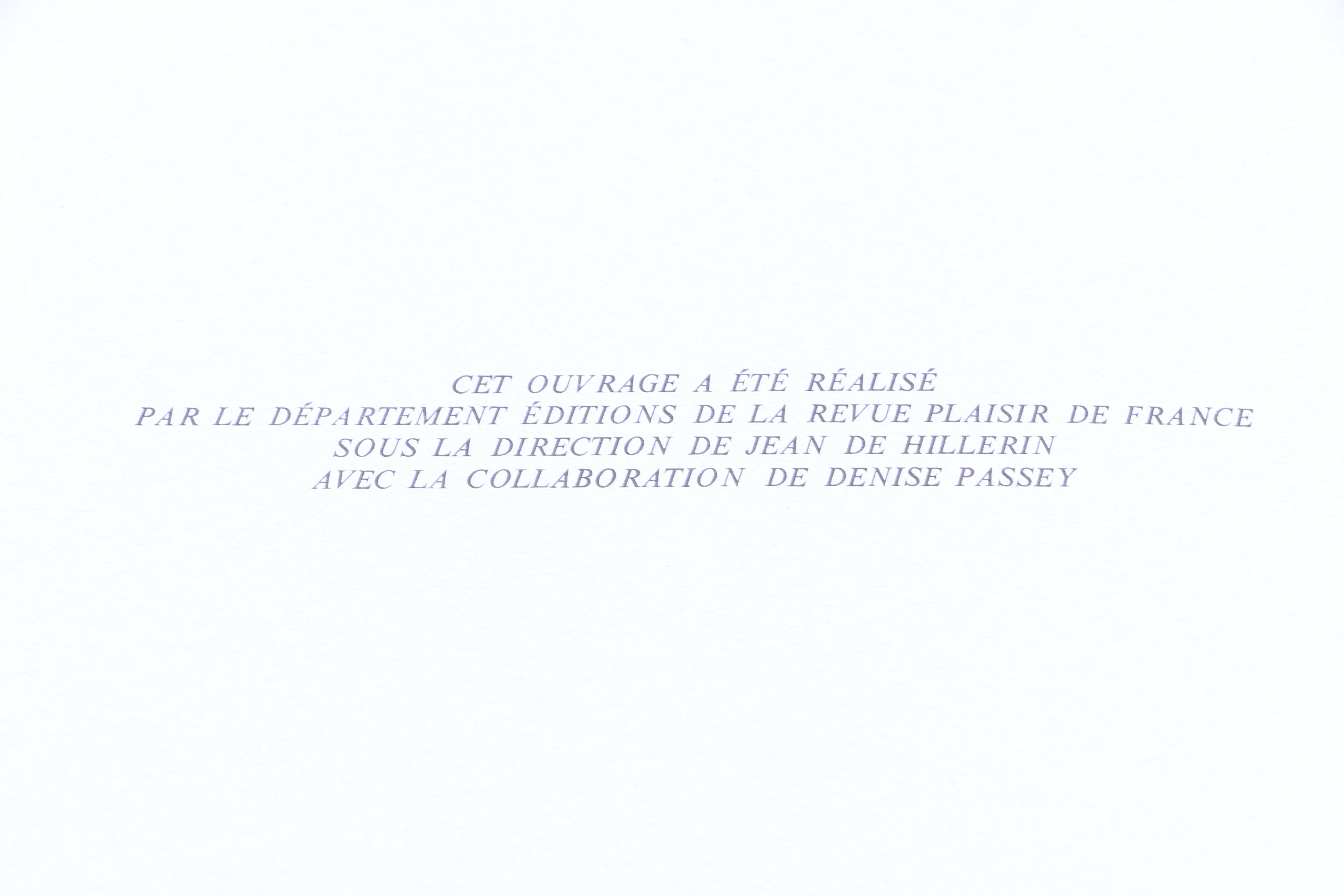 1965 "Styles Regionaux" by Plaisir de France