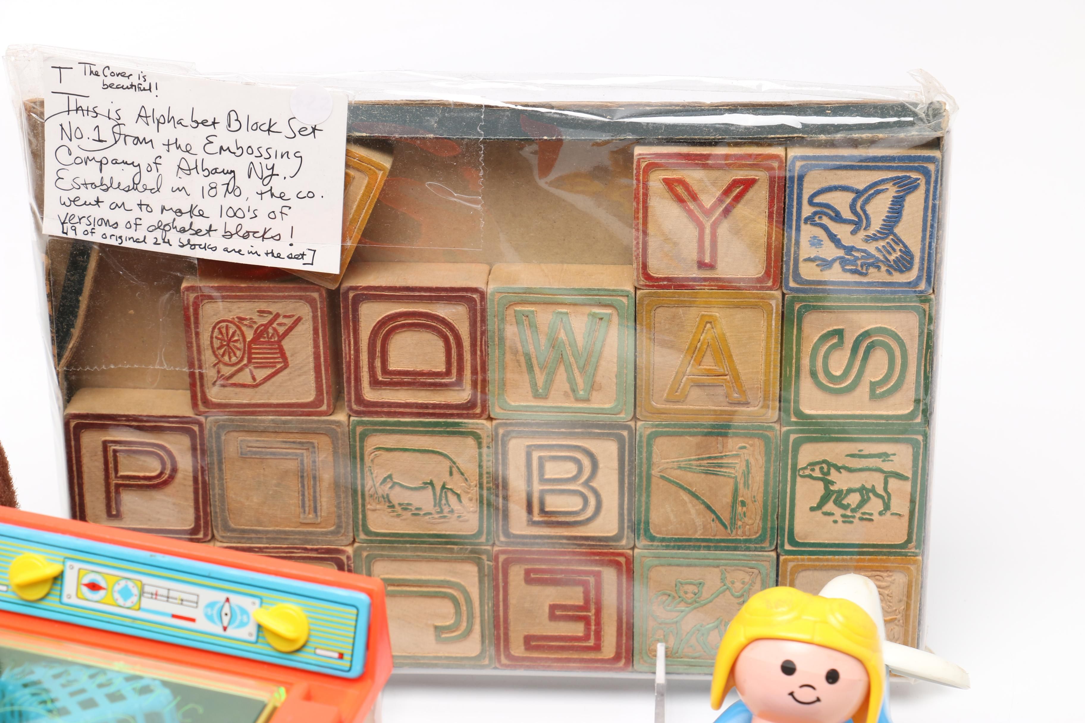 Vintage Toys Including Fisher-Price