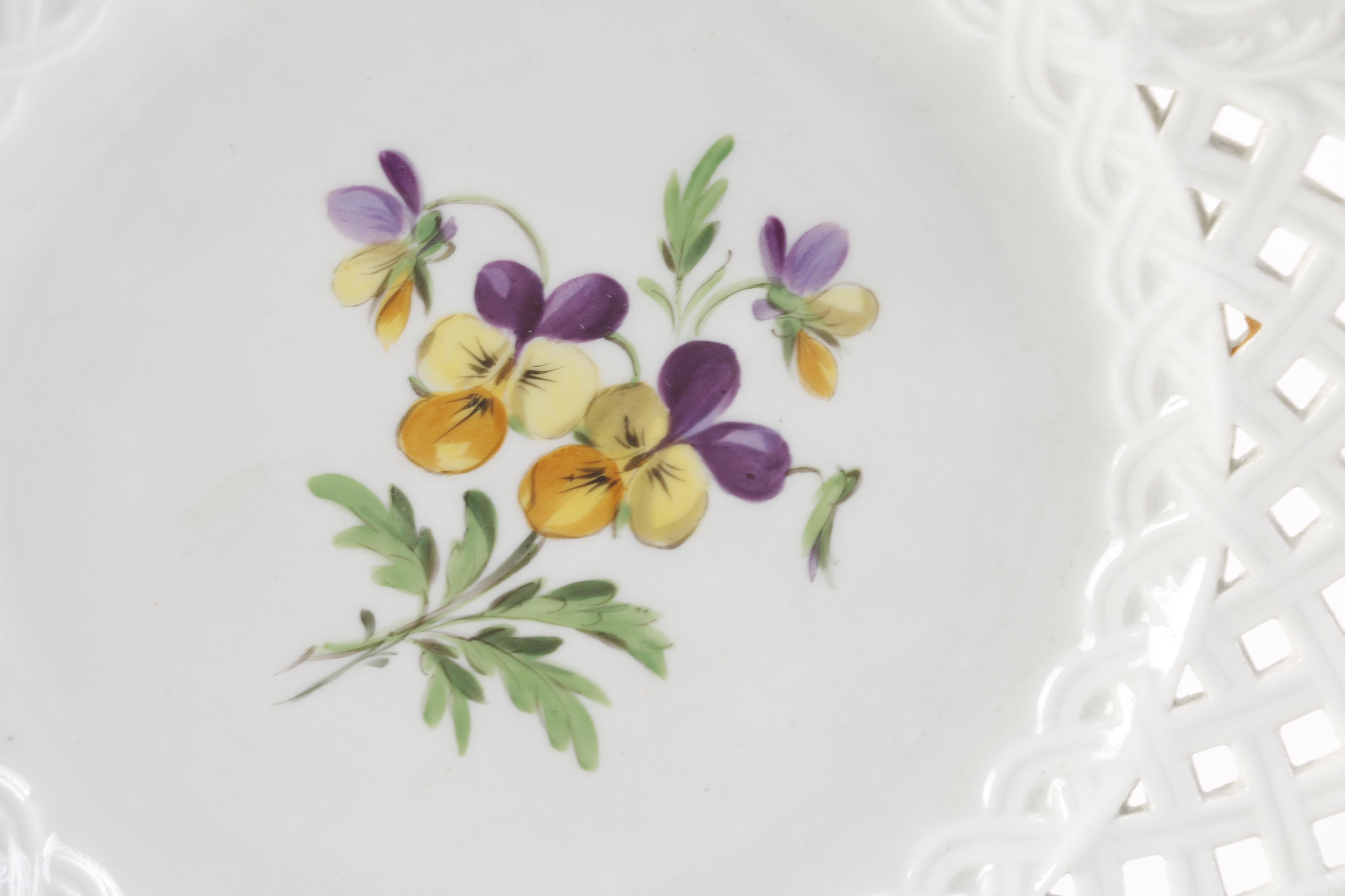 Vintage Meissien Chargers/Serving Plates