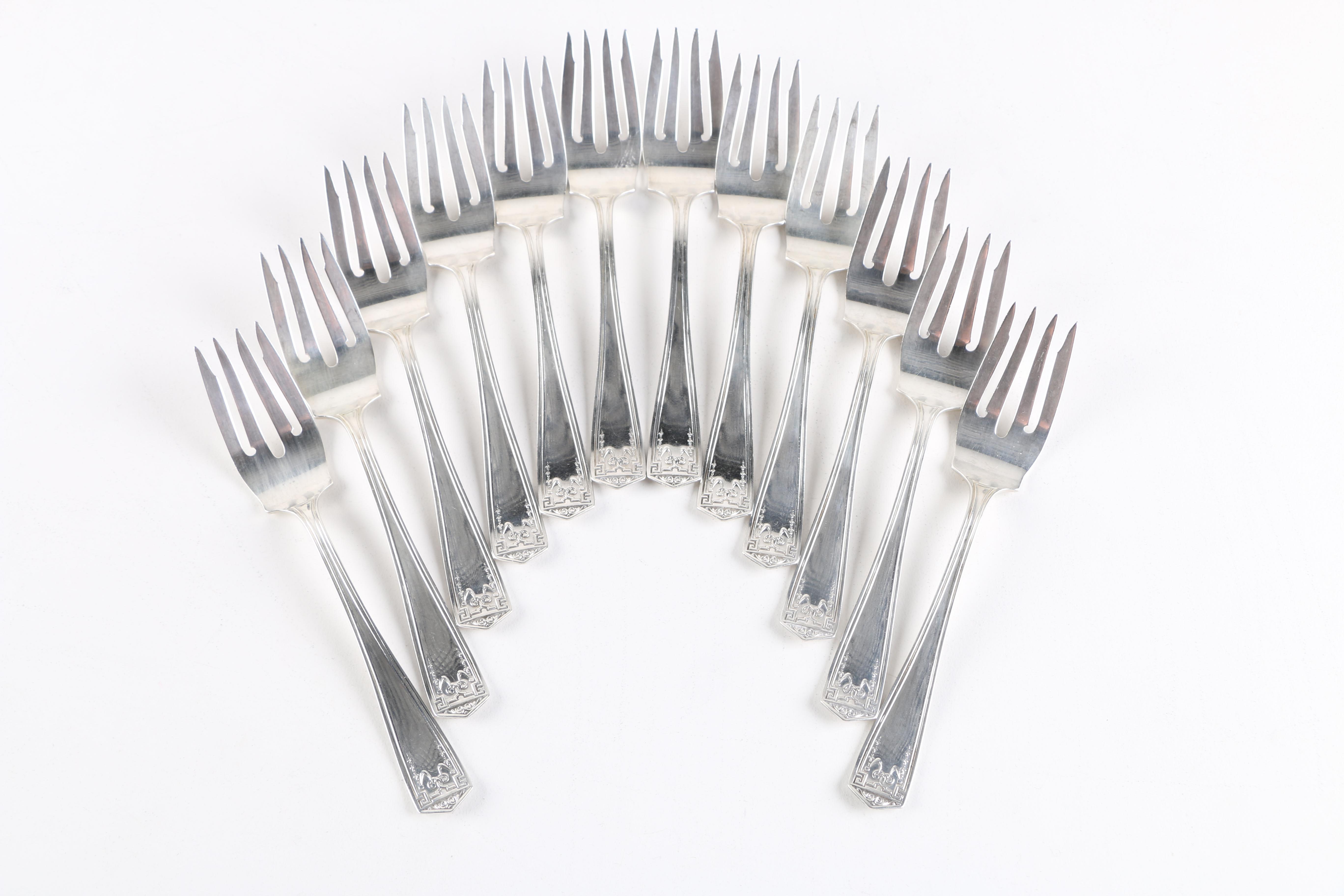 International Silver Co. Sterling Silver "Devonshire" Flatware