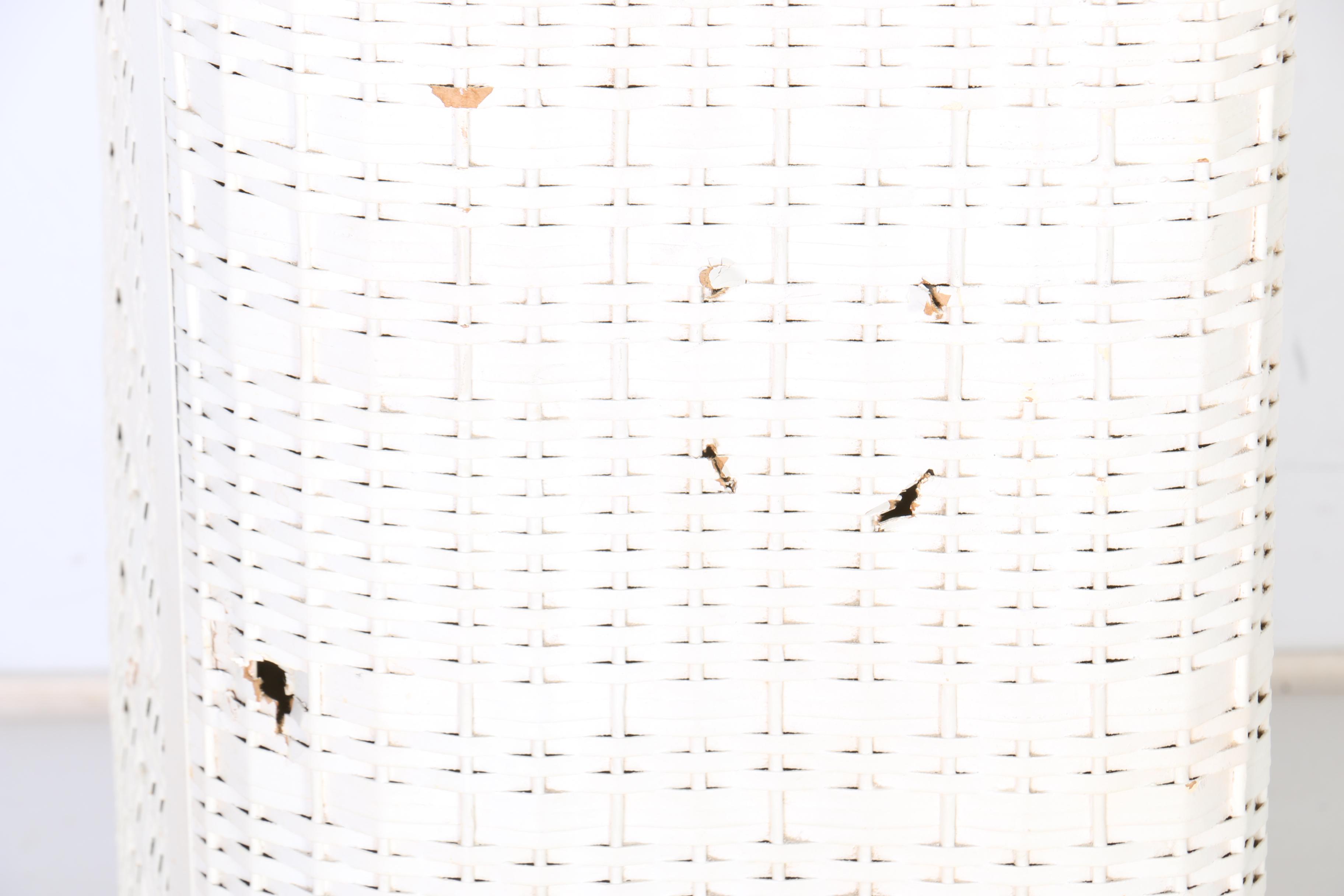 Vintage Mid-Century Pearlwick Hamper