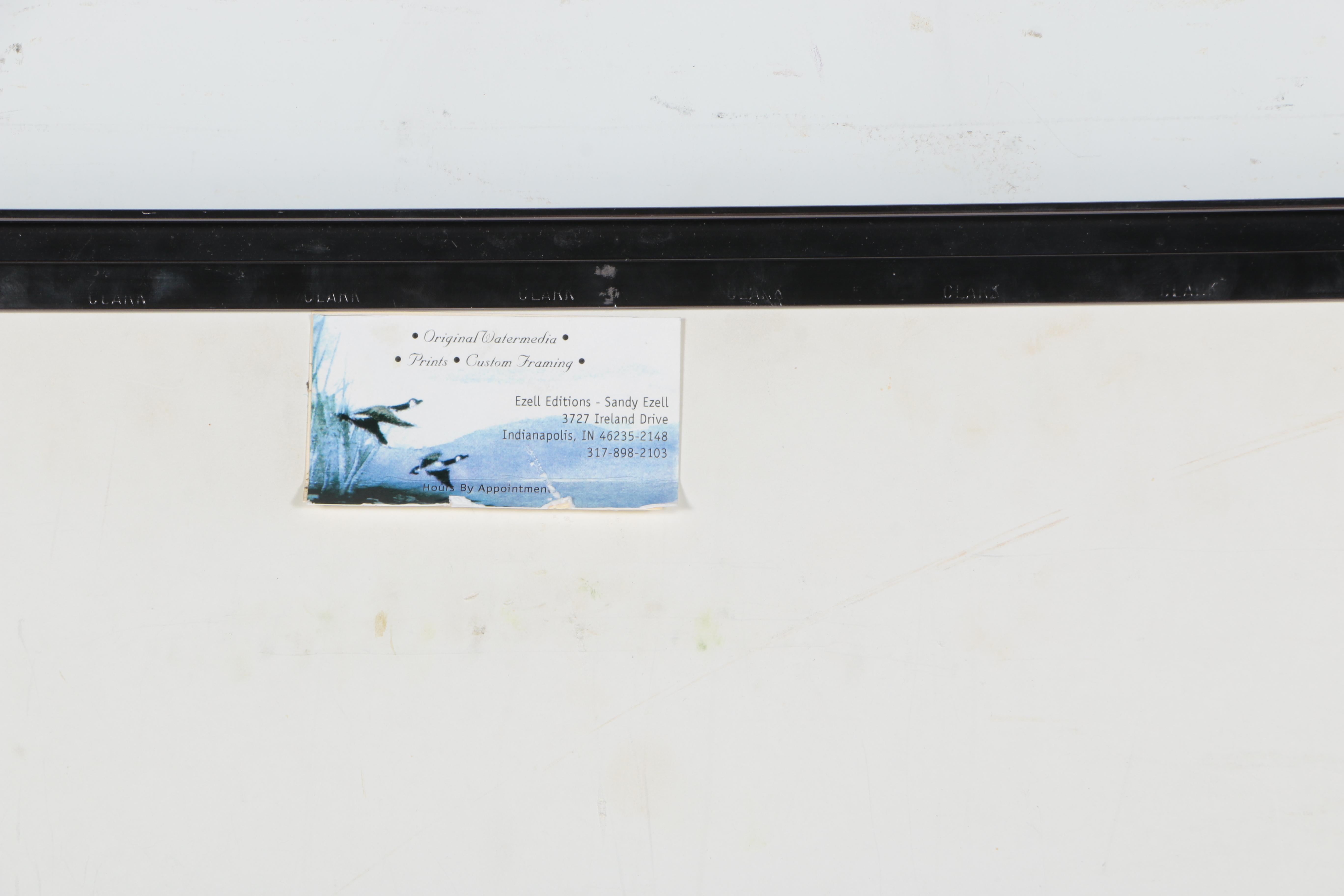 Sandy Ezell Watercolor of the Ocean