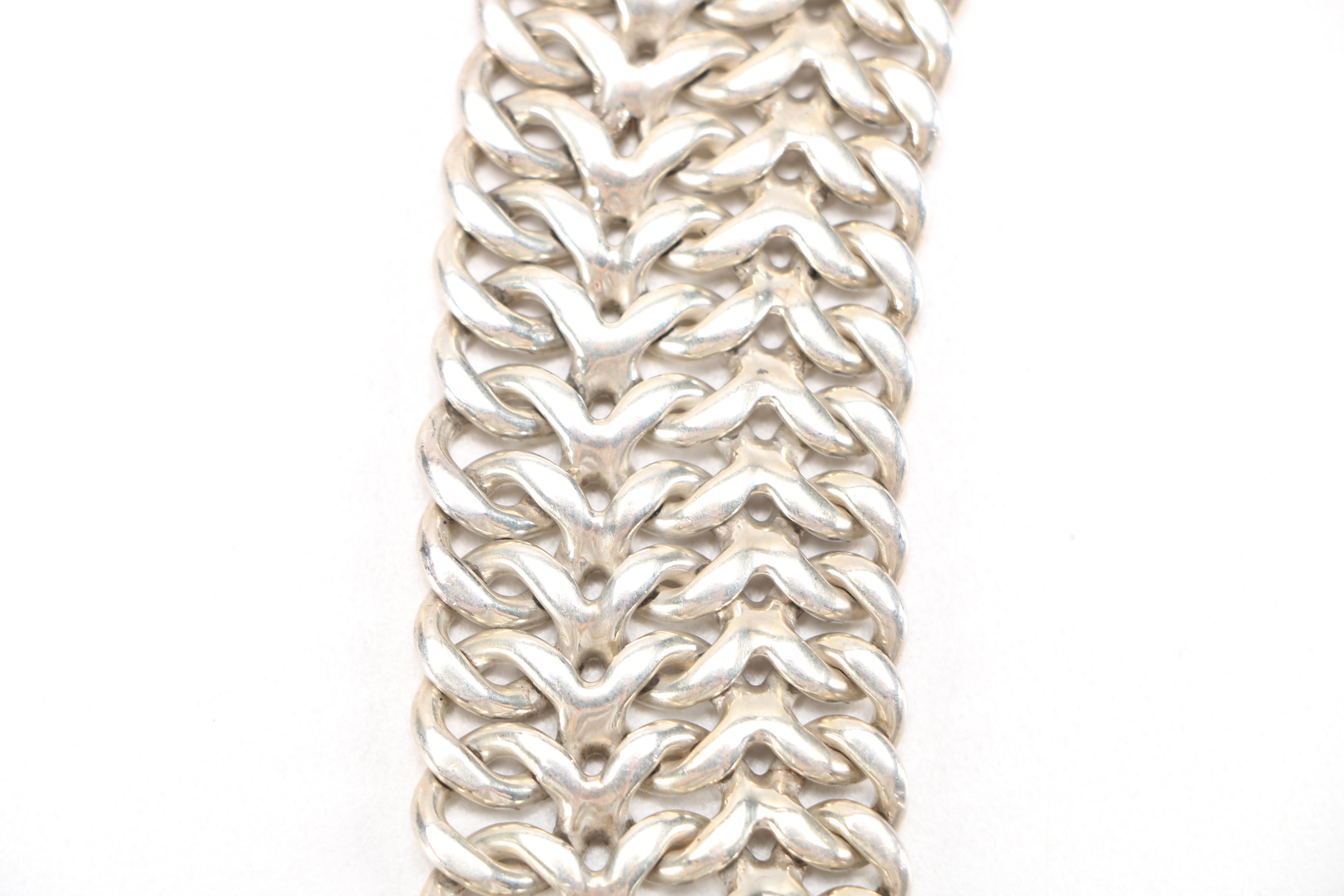 Sterling Silver Necklace and Bracelet