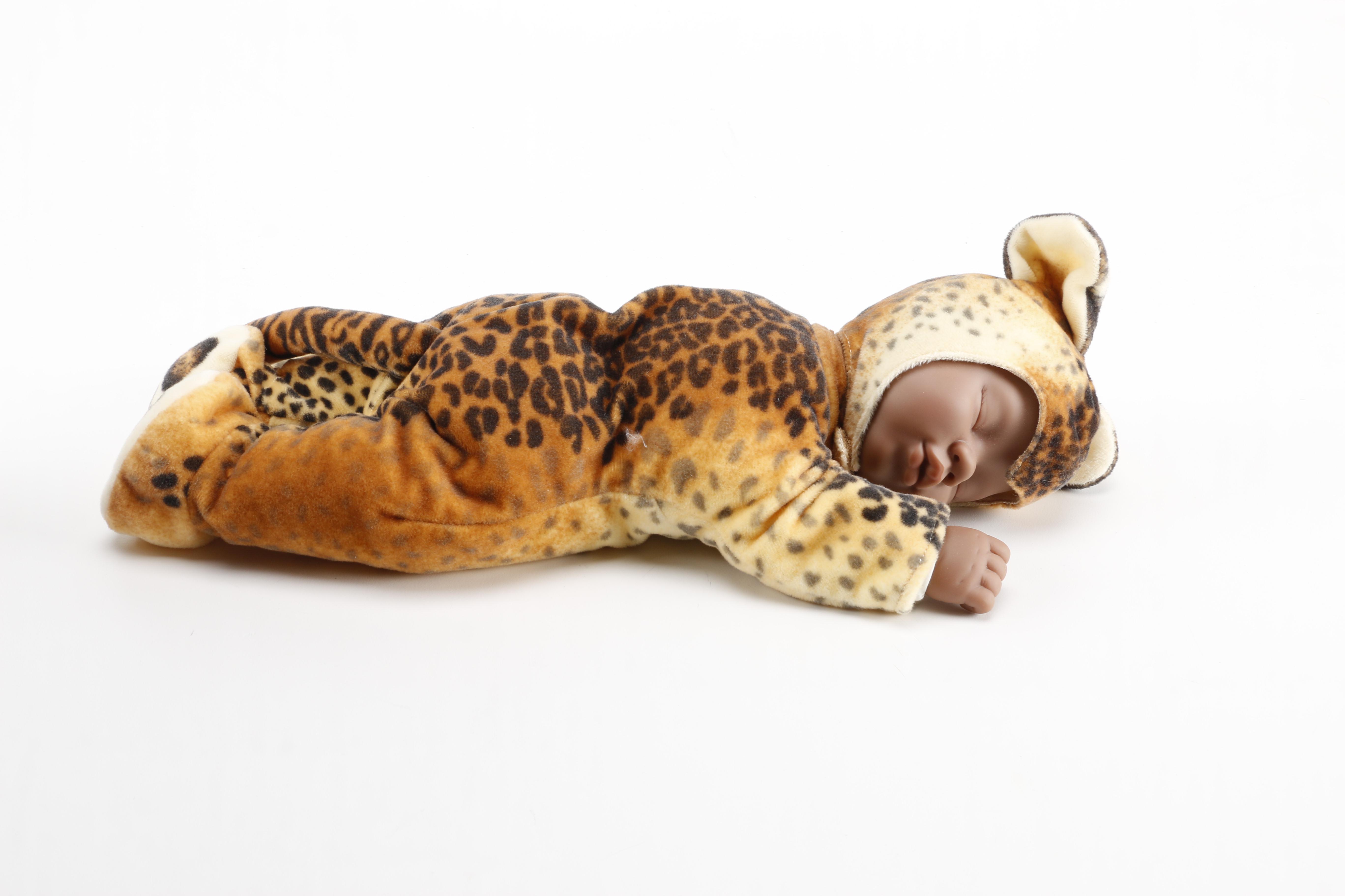 Anne Geddes Dolls of Sleeping Babies Dressed As Animals