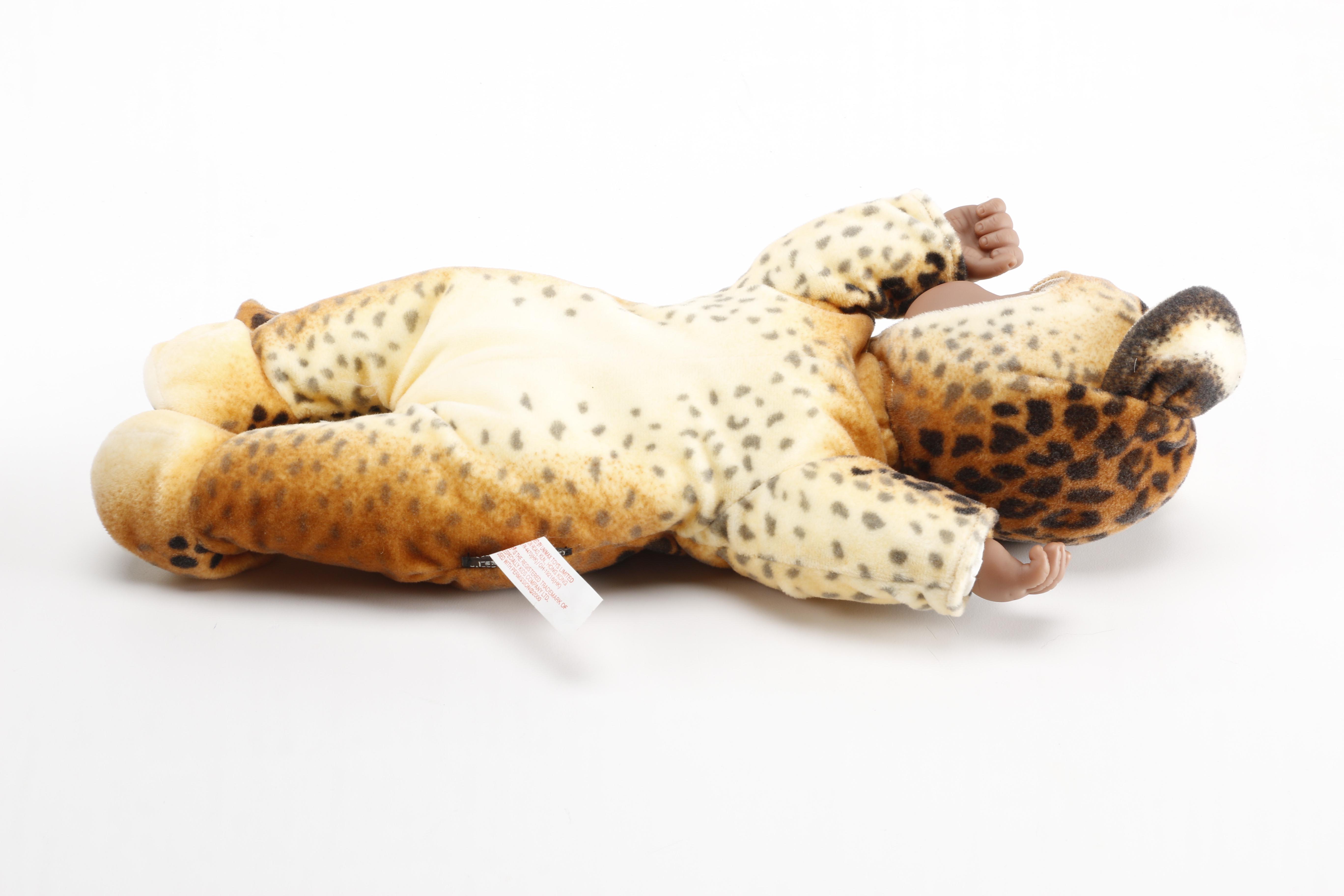 Anne Geddes Dolls of Sleeping Babies Dressed As Animals