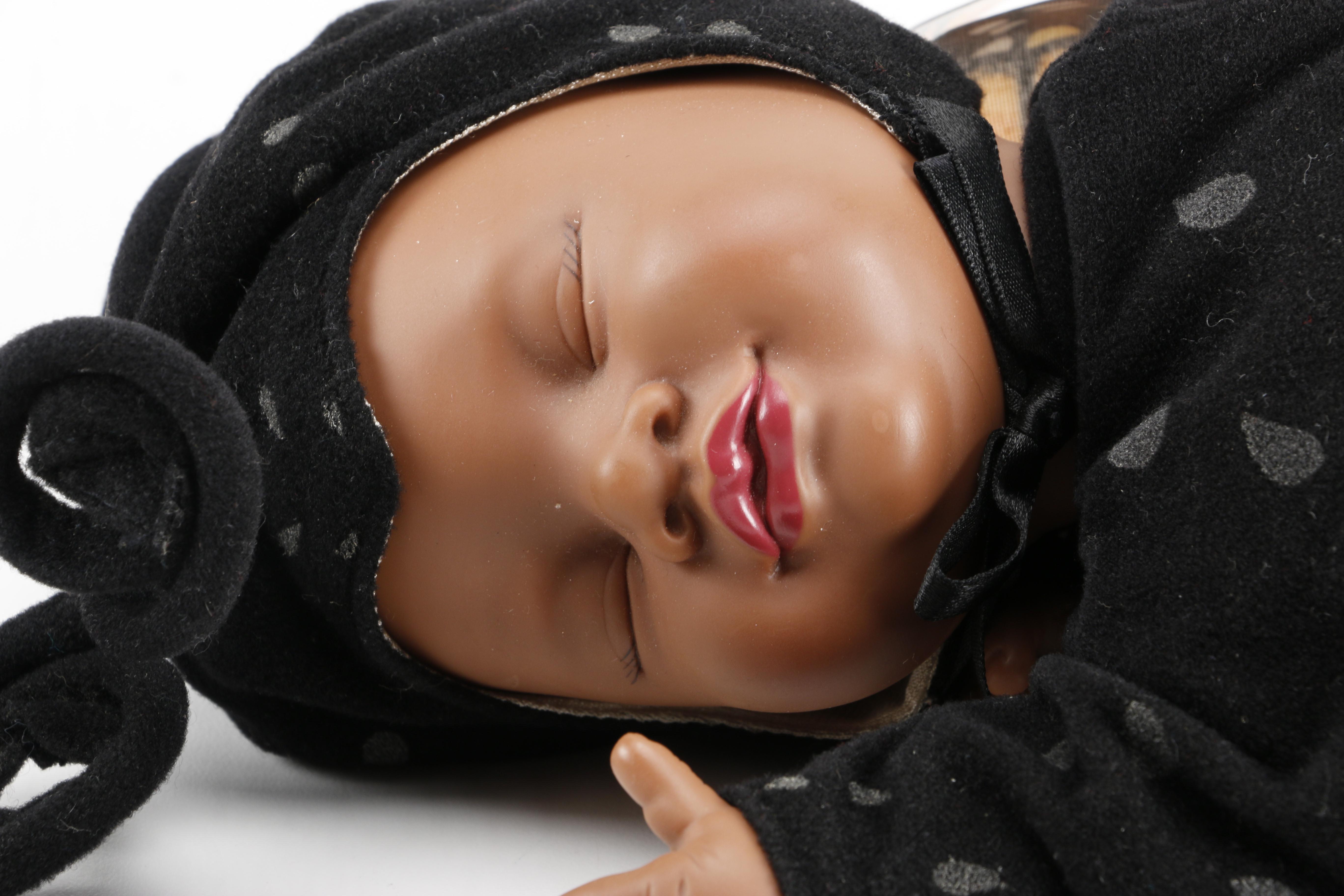 Anne Geddes Dolls of Sleeping Babies Dressed As Animals