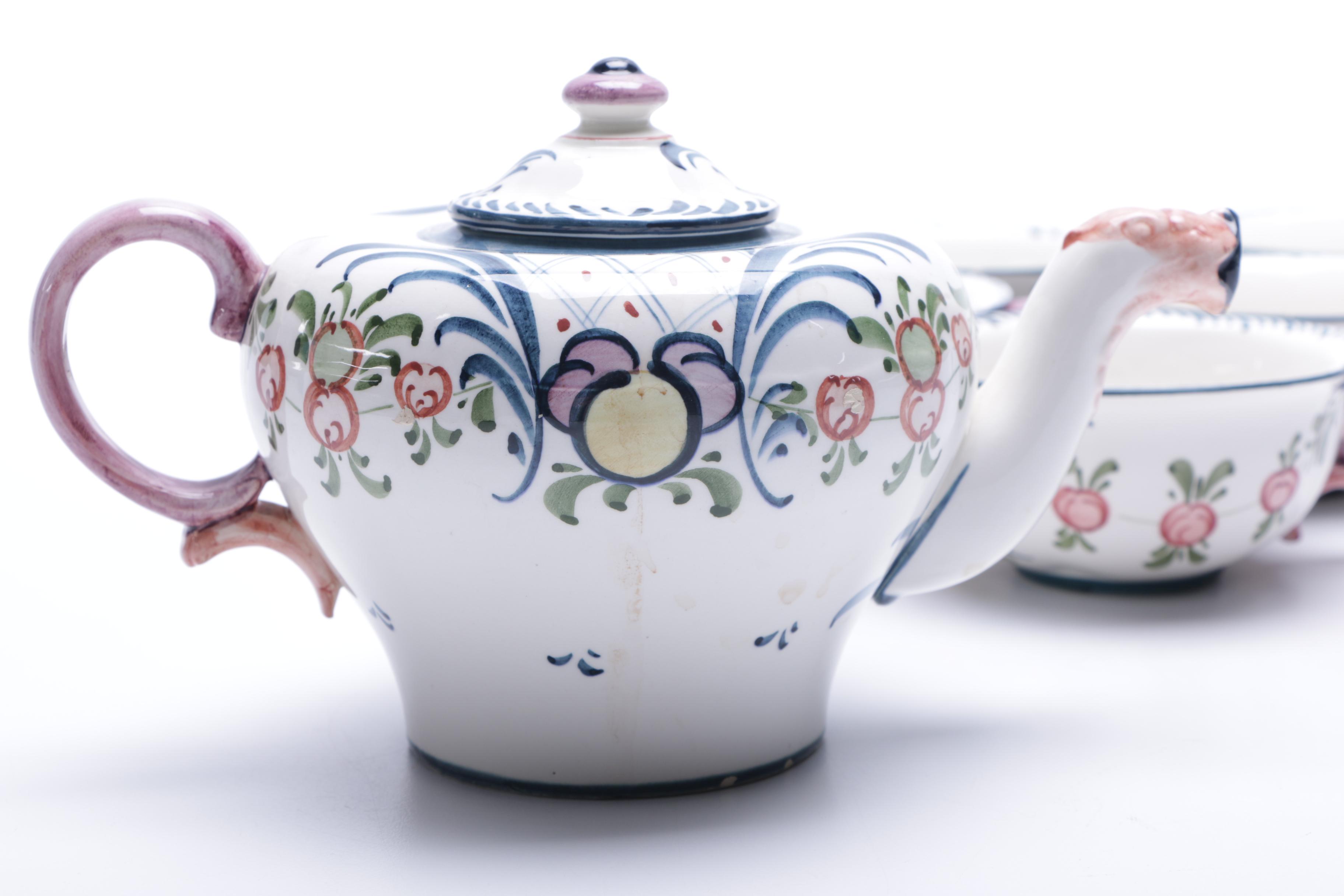 Vintage Georg Schmider "Favorite" Ceramic Tableware Set