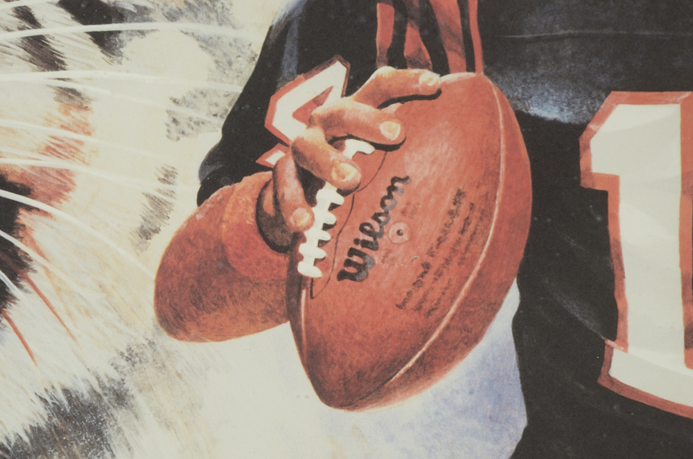 Ken Anderson Signed Print