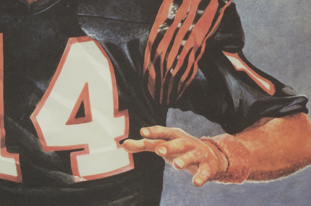 Ken Anderson Signed Print