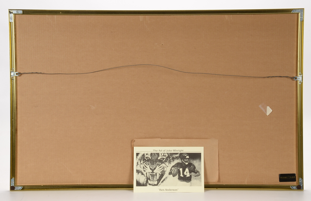 Ken Anderson Signed Print