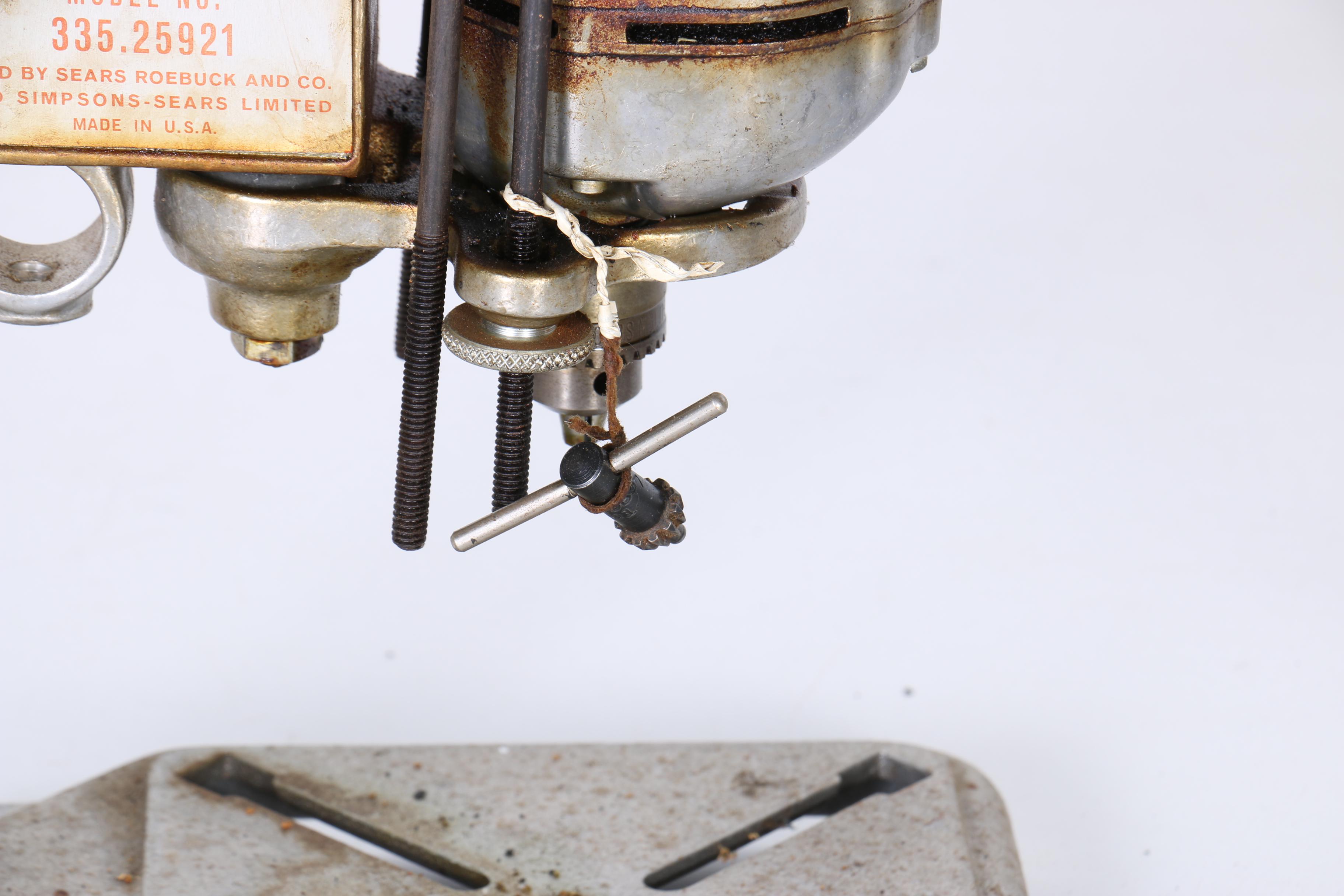 Vintage Black & Decker 1/4" Utility Drill With Press