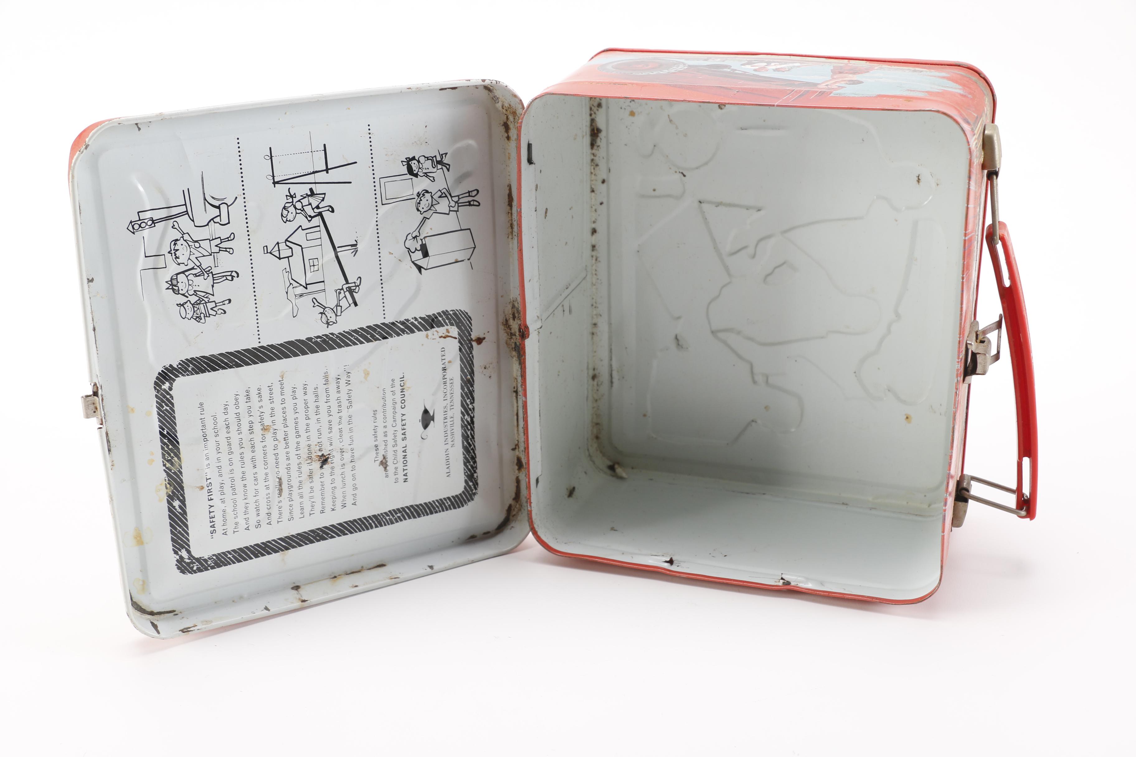 Vintage Superman Metal Lunchbox