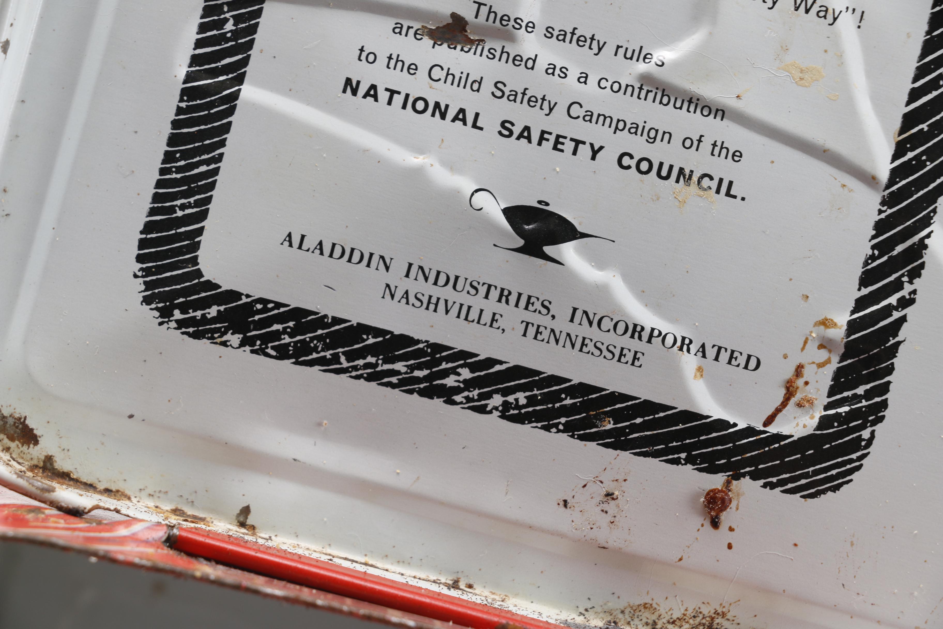 Vintage Superman Metal Lunchbox