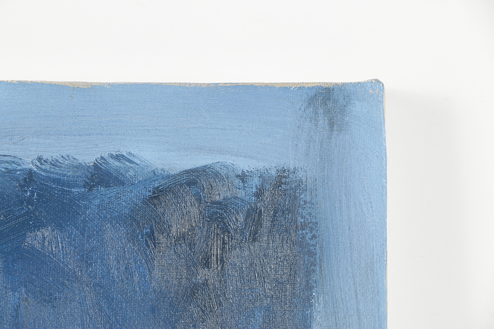 Oil Painting on Canvas of Abstract Color Field