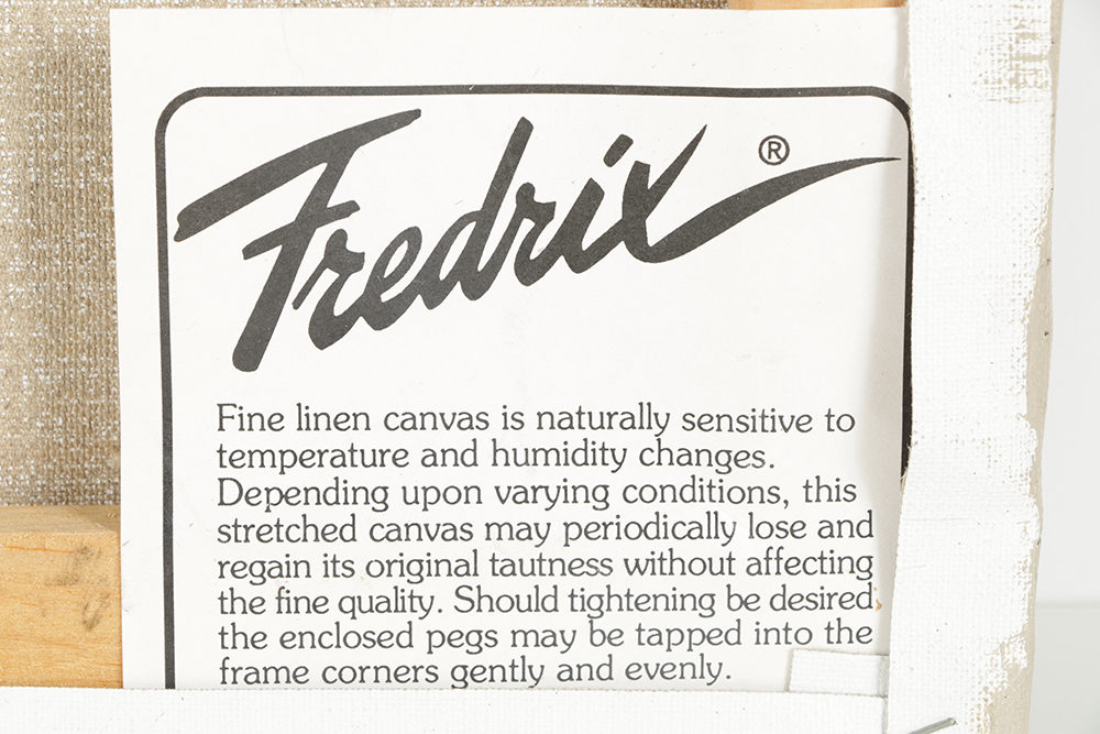 Oil Painting on Canvas of Abstract Color Field