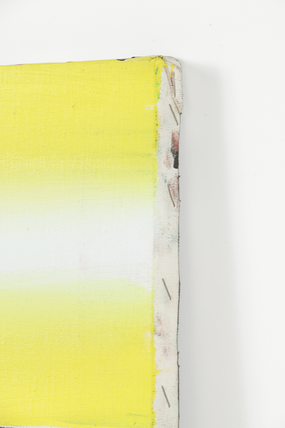 Henry Kallem Oil Painting on Canvas Double-Sided Abstraction