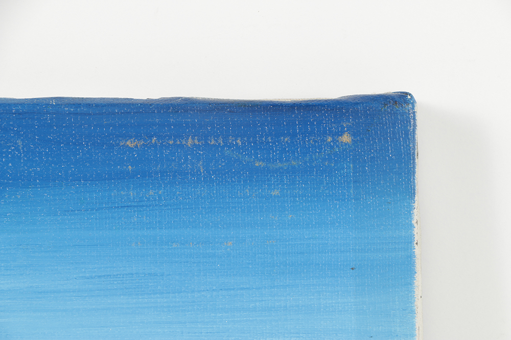 Henry Kallem Oil Painting on Canvas Double-Sided Abstraction