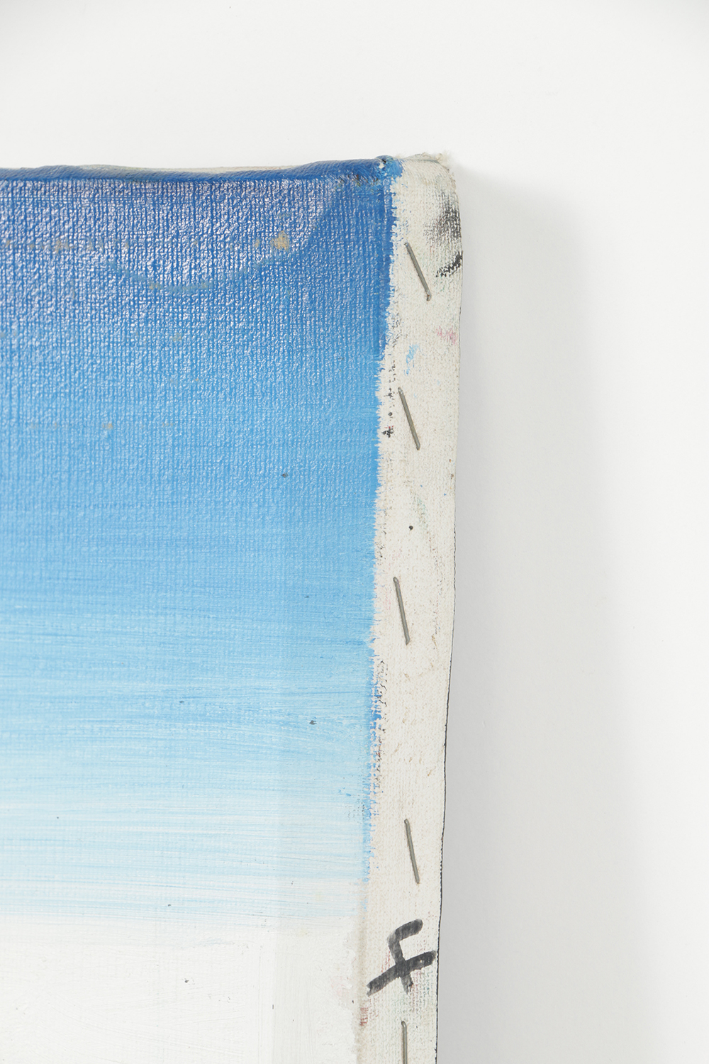 Henry Kallem Oil Painting on Canvas Double-Sided Abstraction