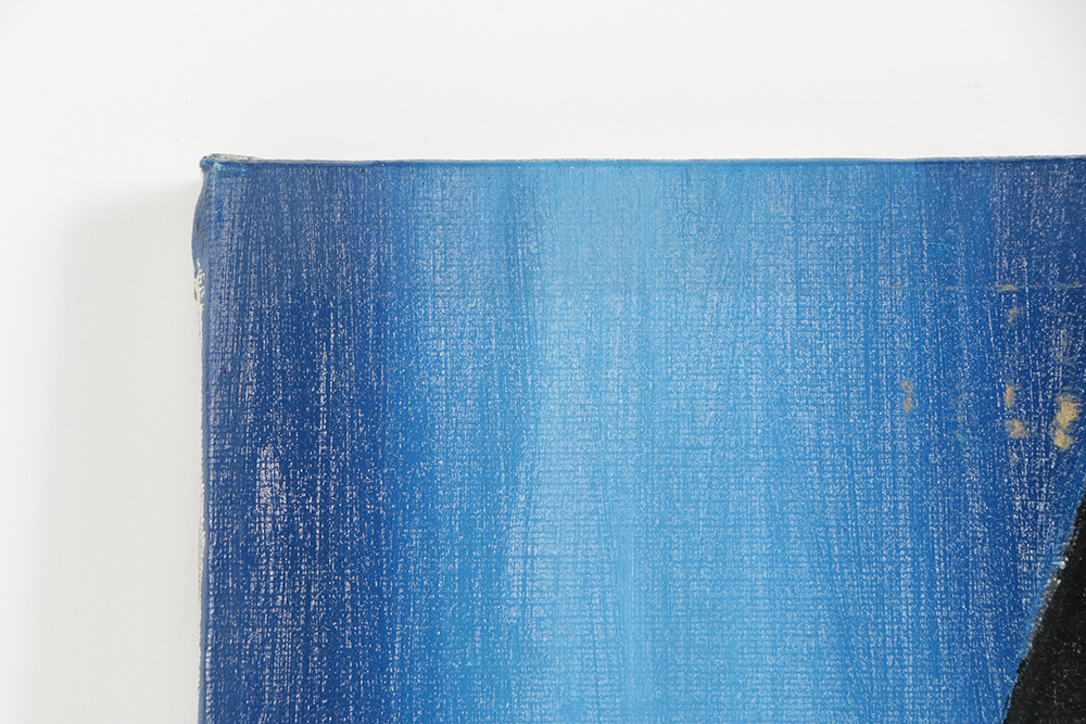 Henry Kallem Oil Painting on Canvas Double-Sided Abstraction