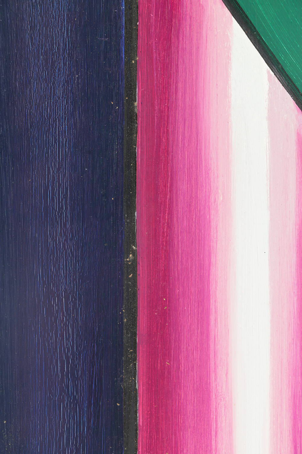 Henry Kallem Oil Painting on Board Abstract Composition "10"