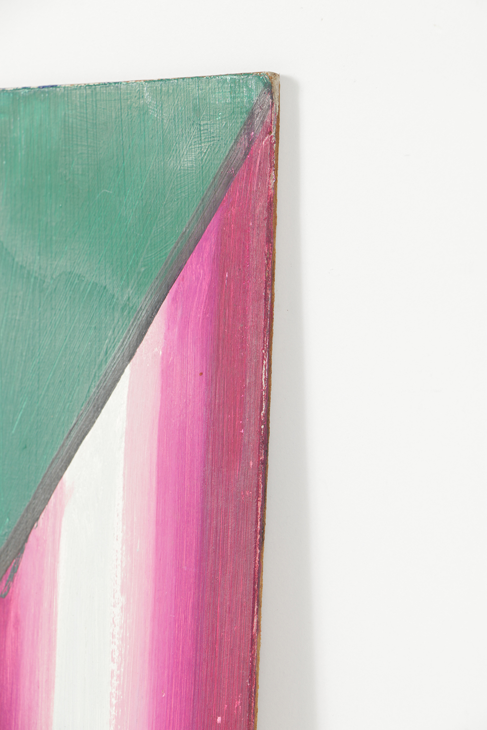 Henry Kallem Oil Painting on Board Abstract Composition "10"