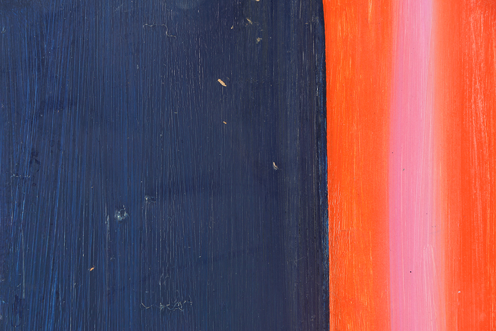 Henry Kallem Oil Painting on Board Abstract Composition "11"