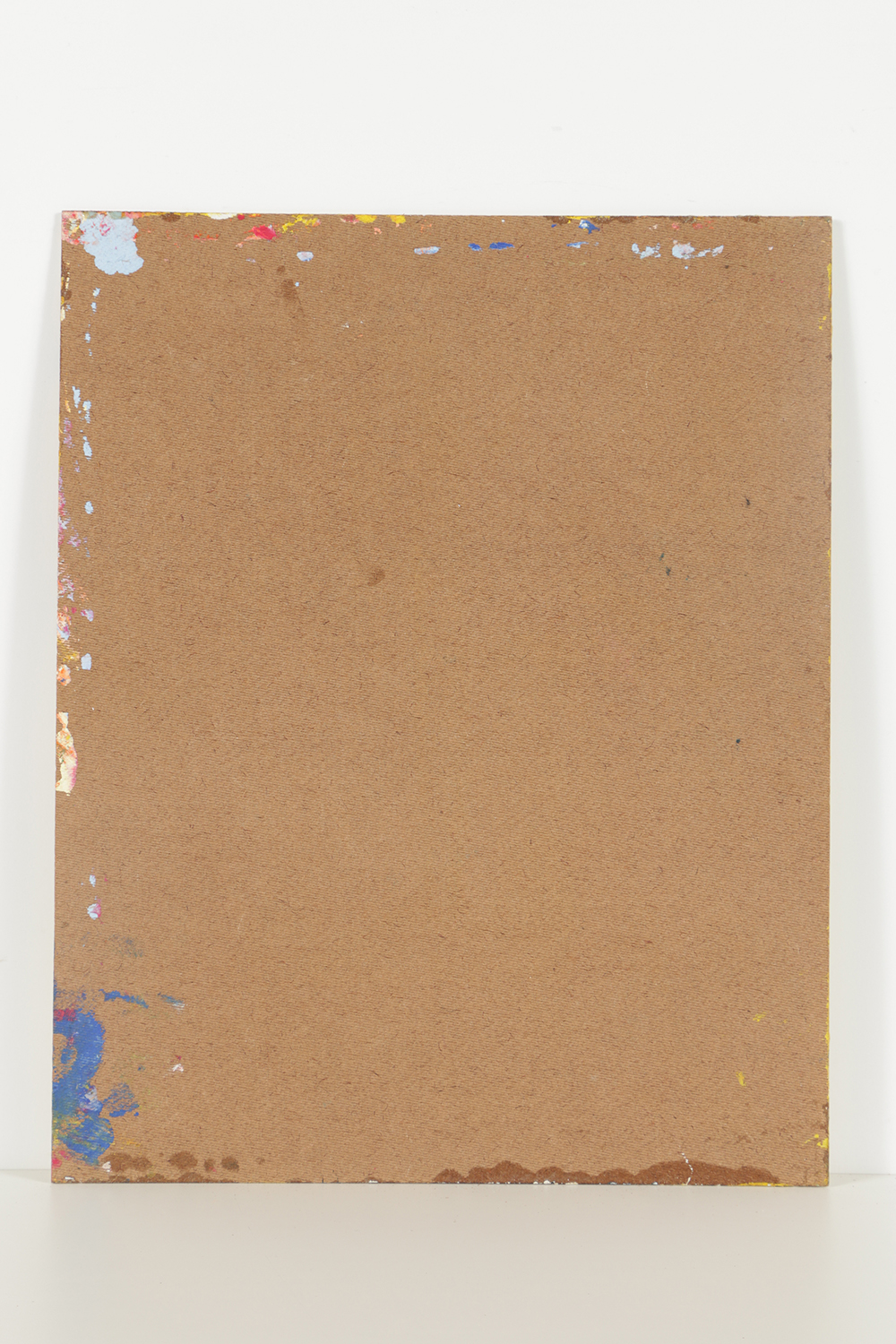 Peter Robert Keil Abstract Oil Portrait on Board of Woman