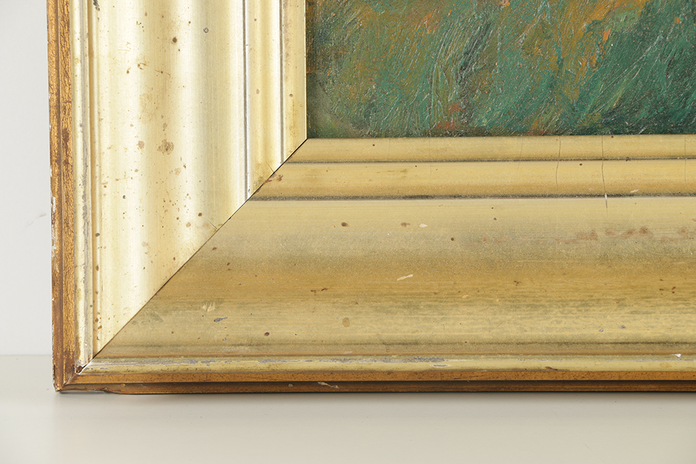 Oil Painting on Canvas Board "Uzerche France"