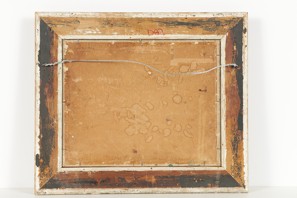 Oil Painting on Canvas Board "Uzerche France"