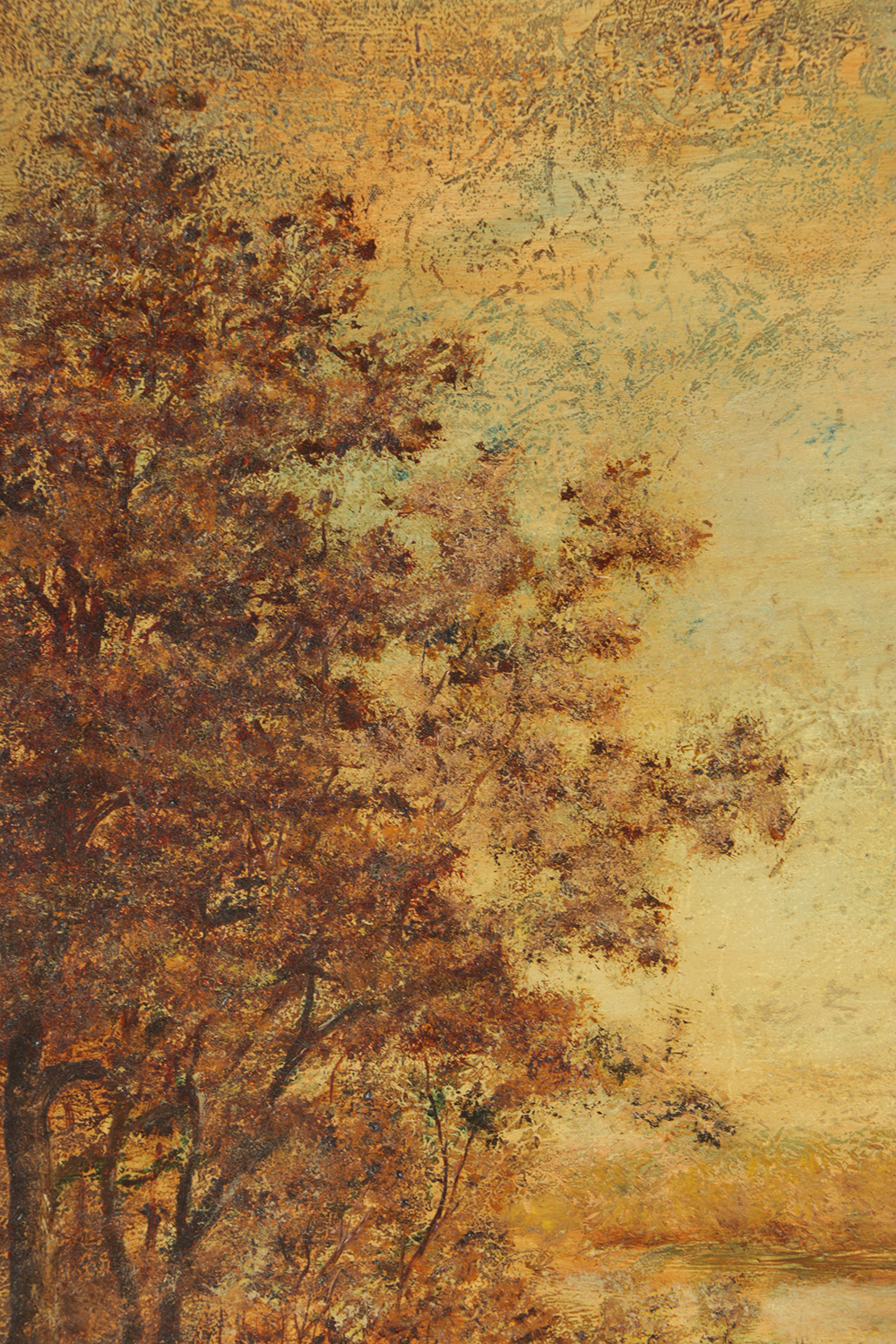 Eden Blakelock Oil Painting on Board of Tonalist Landscape