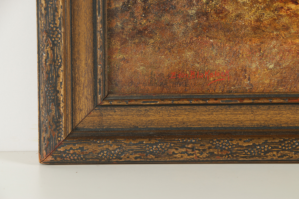 Eden Blakelock Oil Painting on Board of Tonalist Landscape