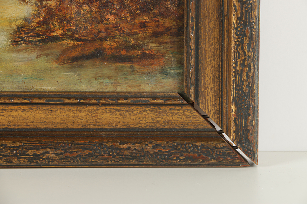 Eden Blakelock Oil Painting on Board of Tonalist Landscape