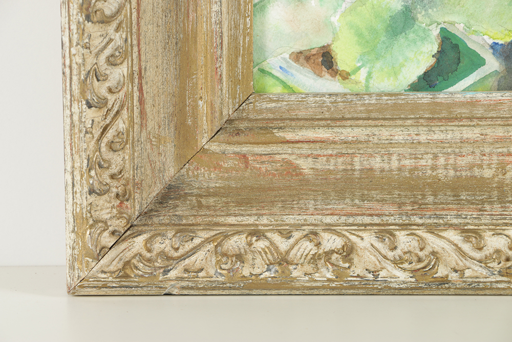 Original Watercolor Painting on Board of Still Life