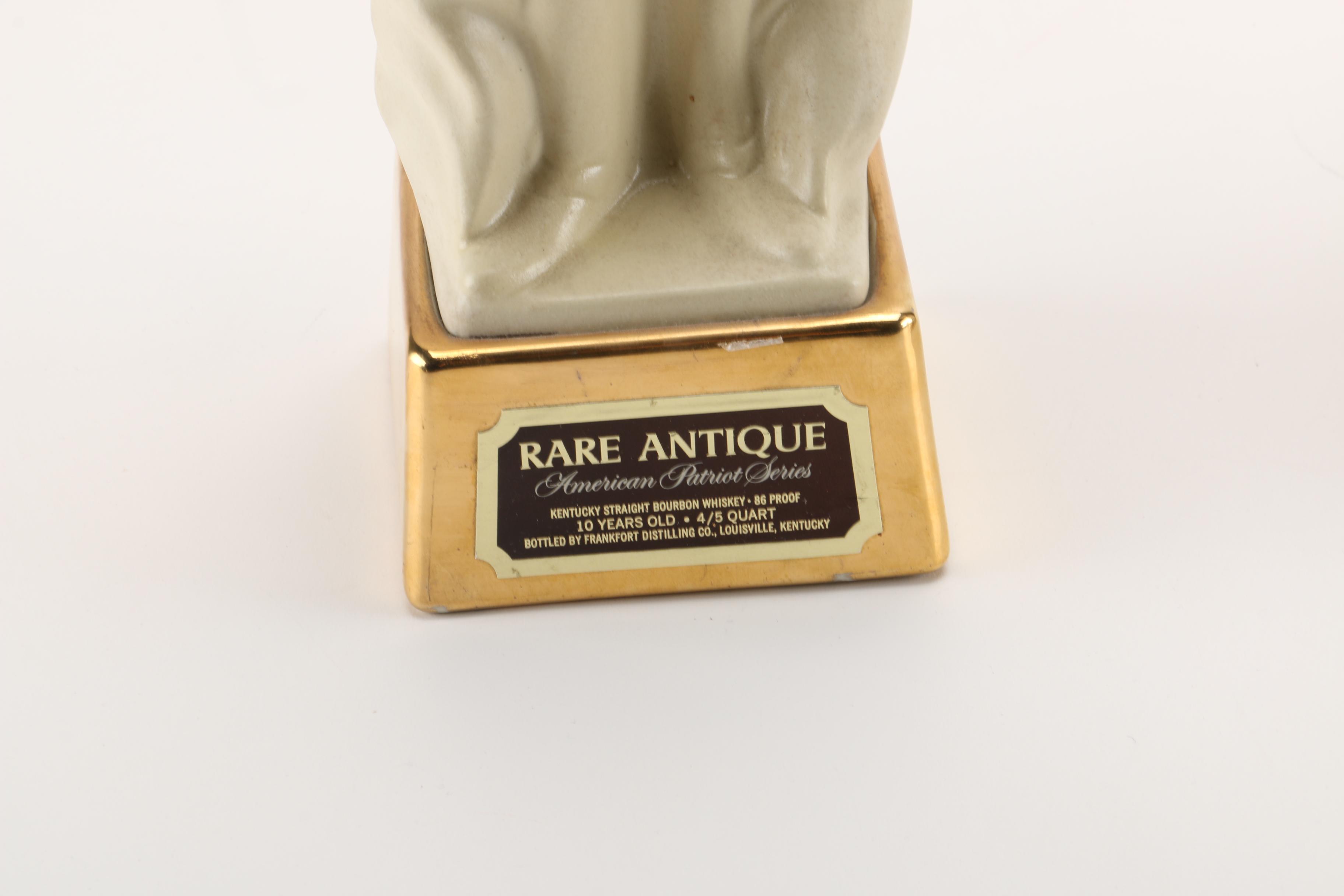 Rare Antique Bourbon American Patriot Series Bottle